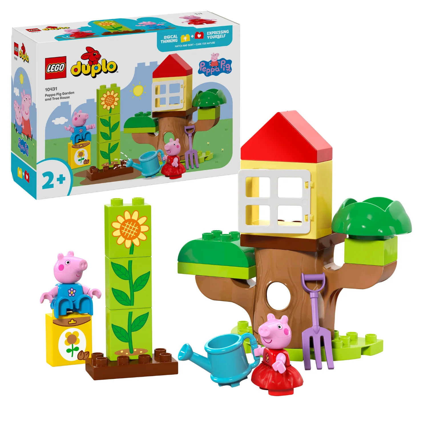 LEGO® DUPLO™ Peppa Pig Garden and Tree House