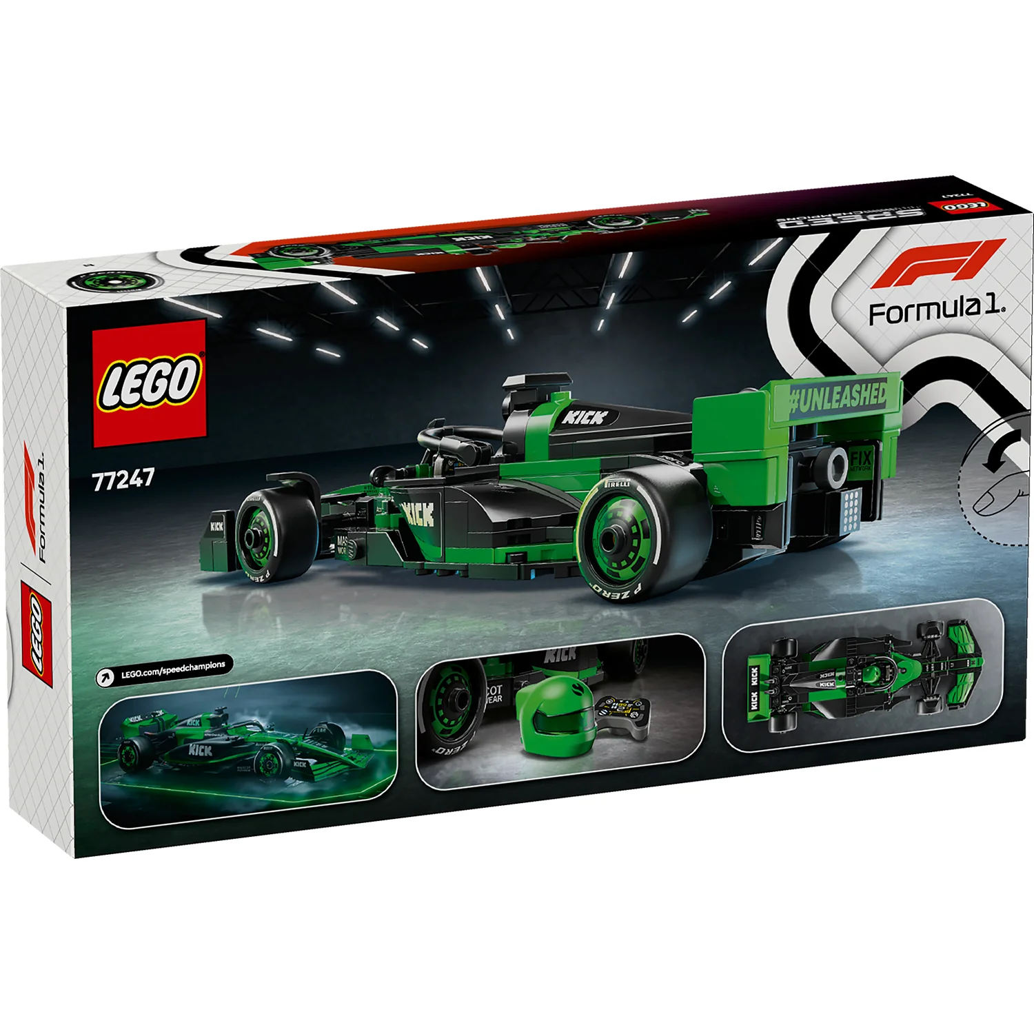 LEGO® Speed Champions - KICK Sauber F1® Team C44 Race Car