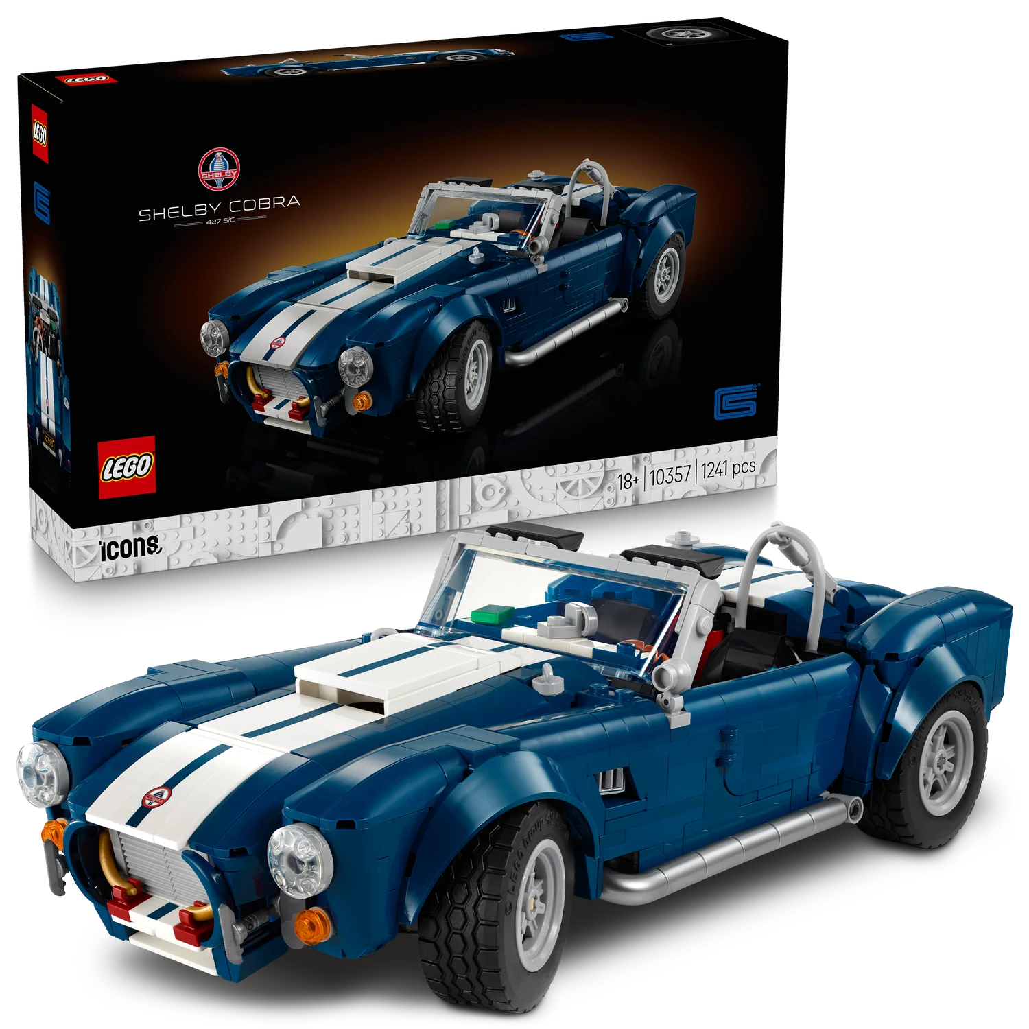 LEGO® ICONS™ Shelby Cobra 427 S/C