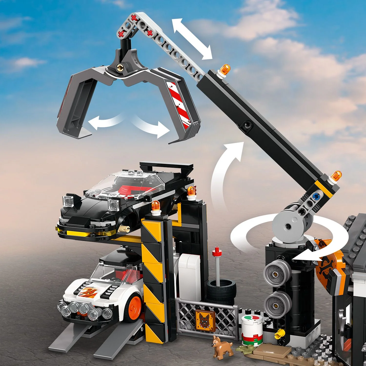 LEGO® City Scrapyard with Cars