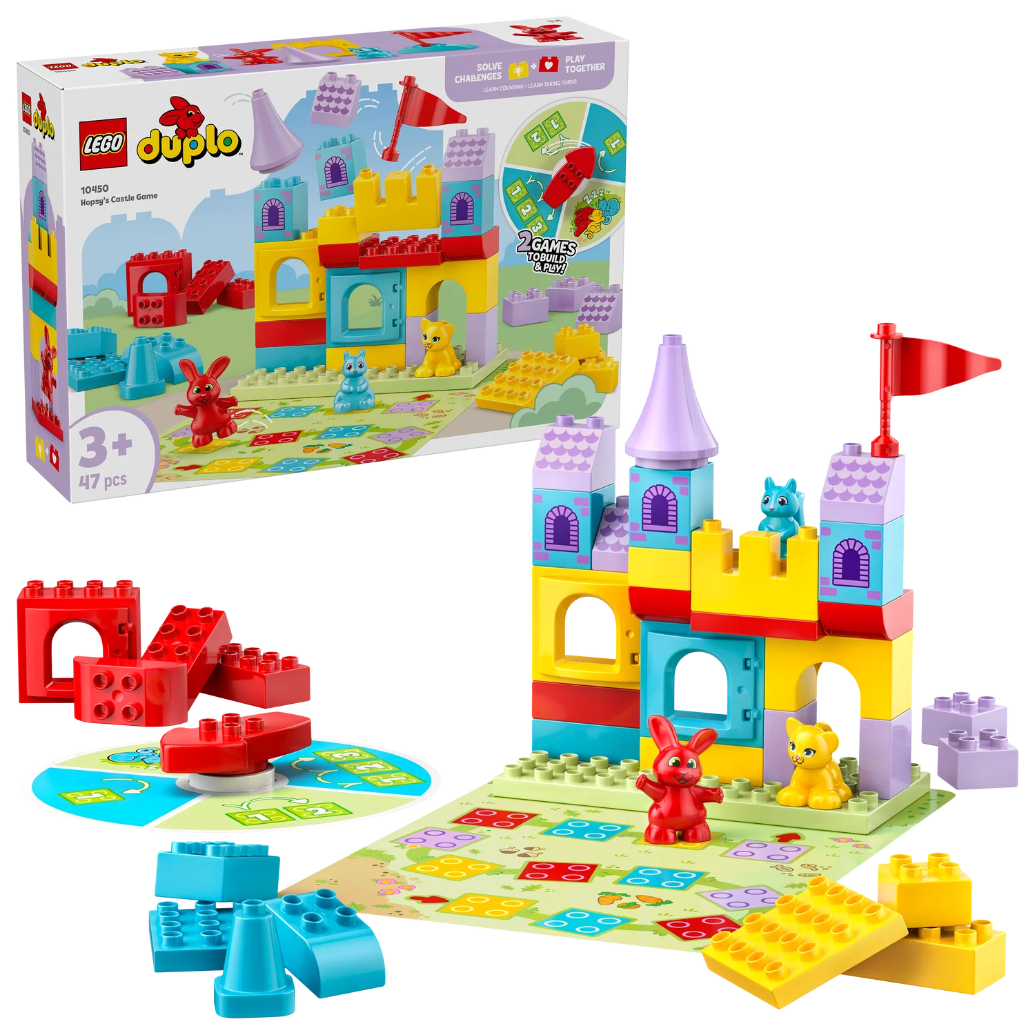 LEGO® DUPLO™  Hopsy's Castle Game