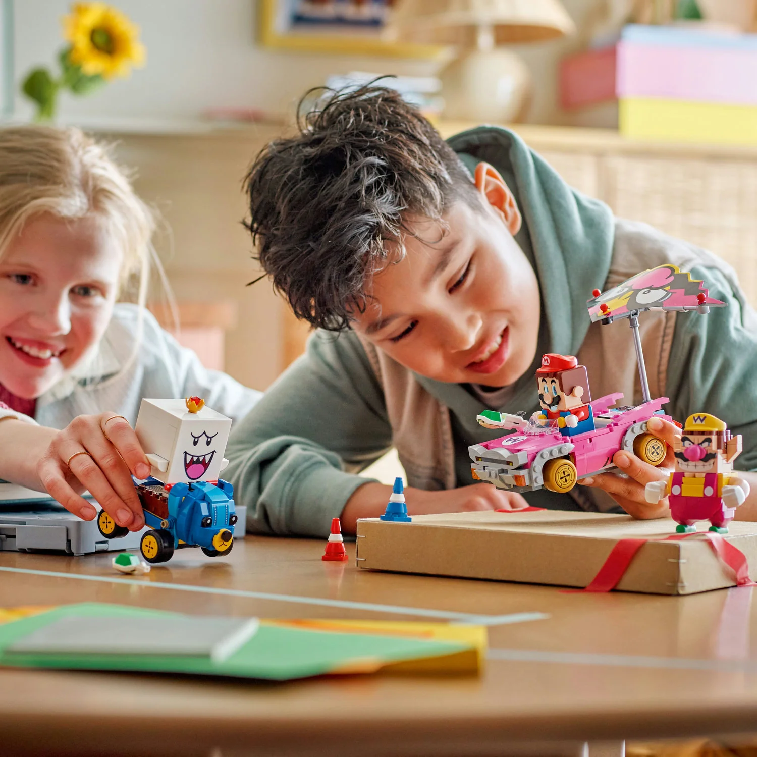 LEGO® Super Mario™ Mario Kart™ – Wario & King Boo