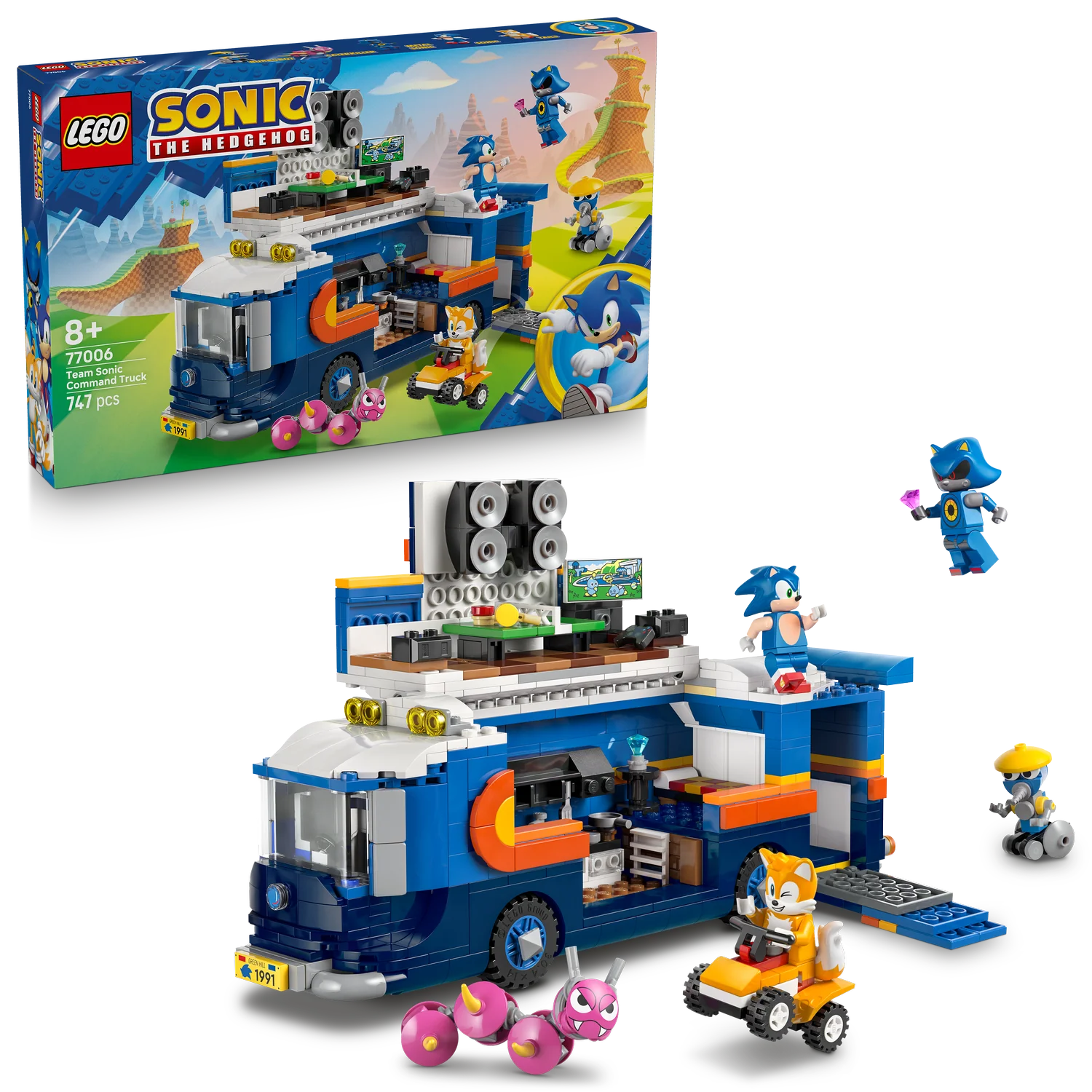 LEGO® Sonic the Hedgehog™ Team Sonic Command Truck