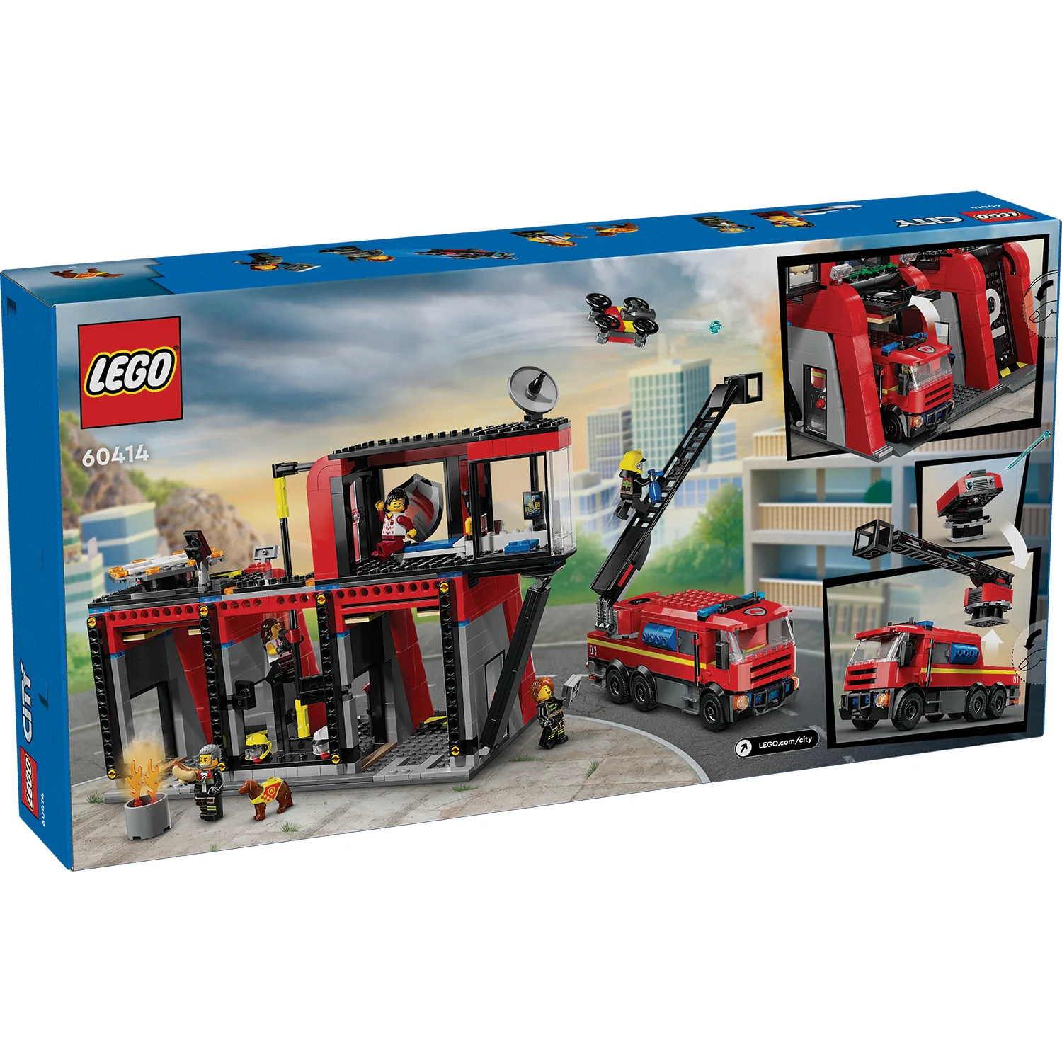 LEGO® City Fire Station with Fire Truck