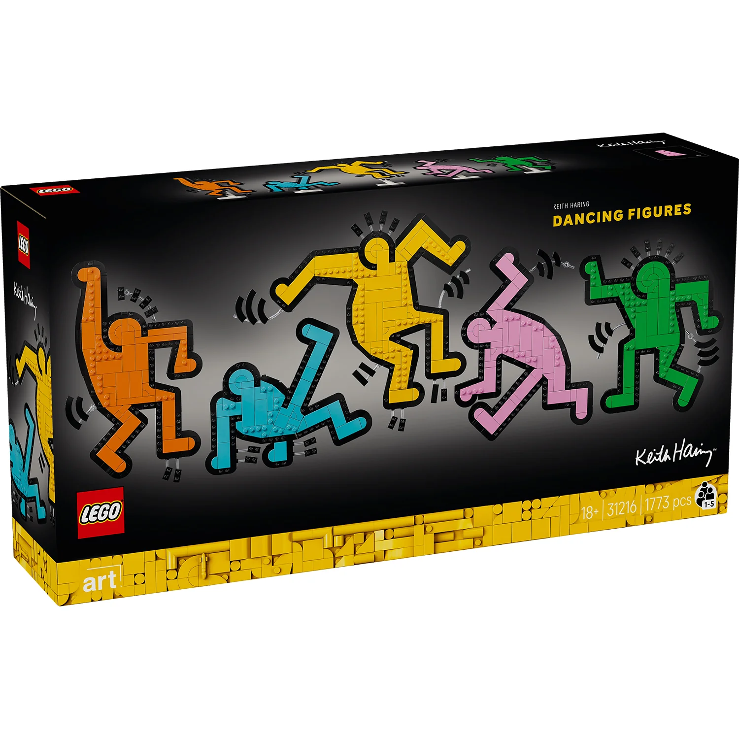 LEGO® Art Keith Haring – Dancing Figures