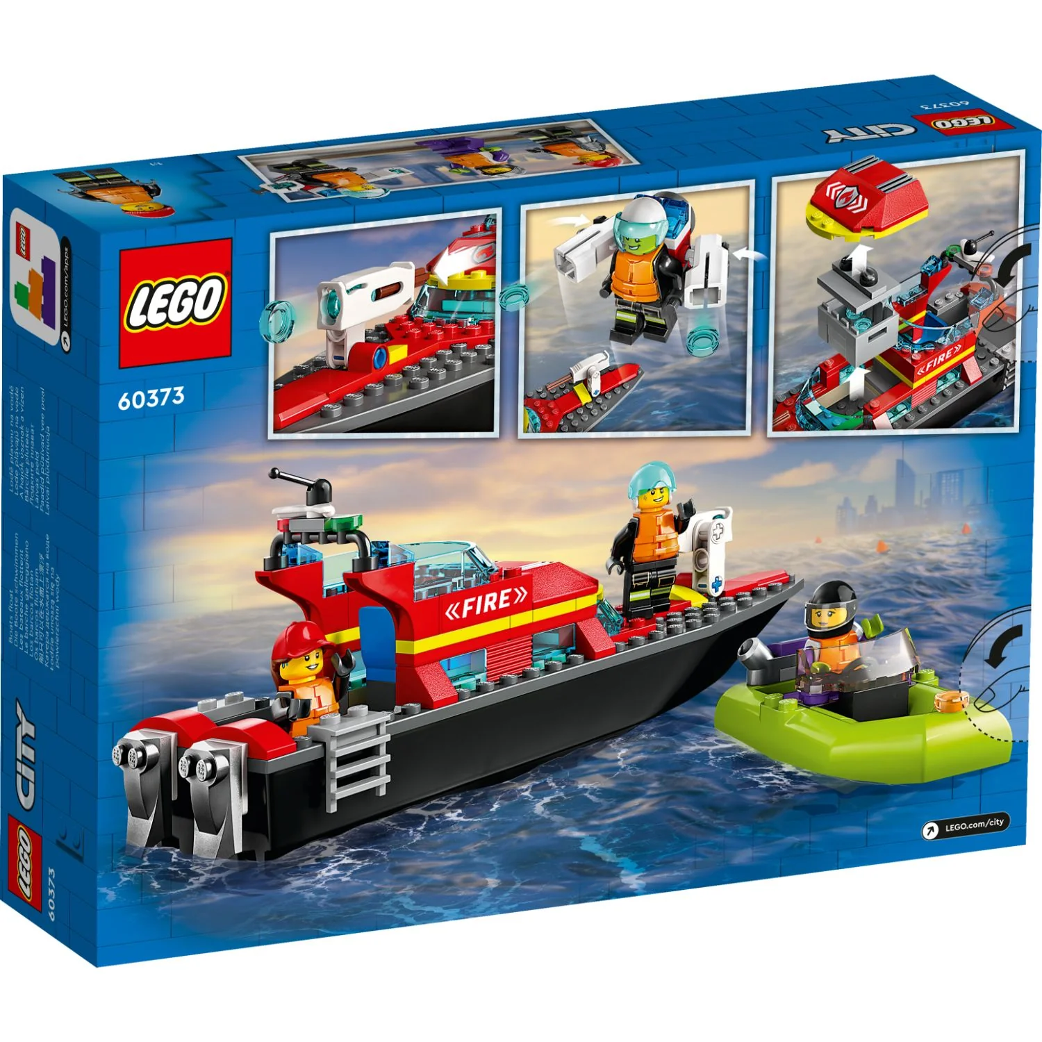 LEGO® City Fire Rescue Boat