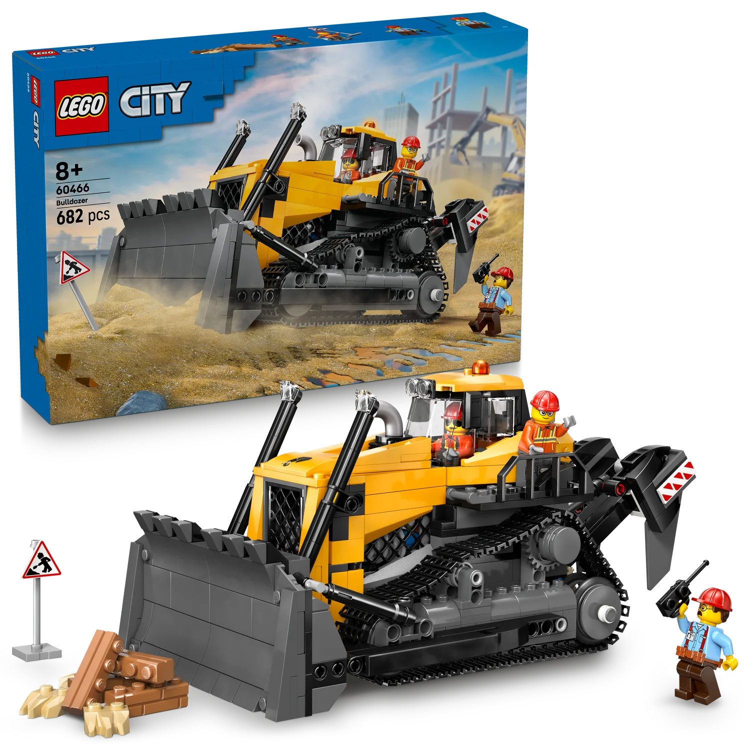 LEGO® City Yellow Bulldozer