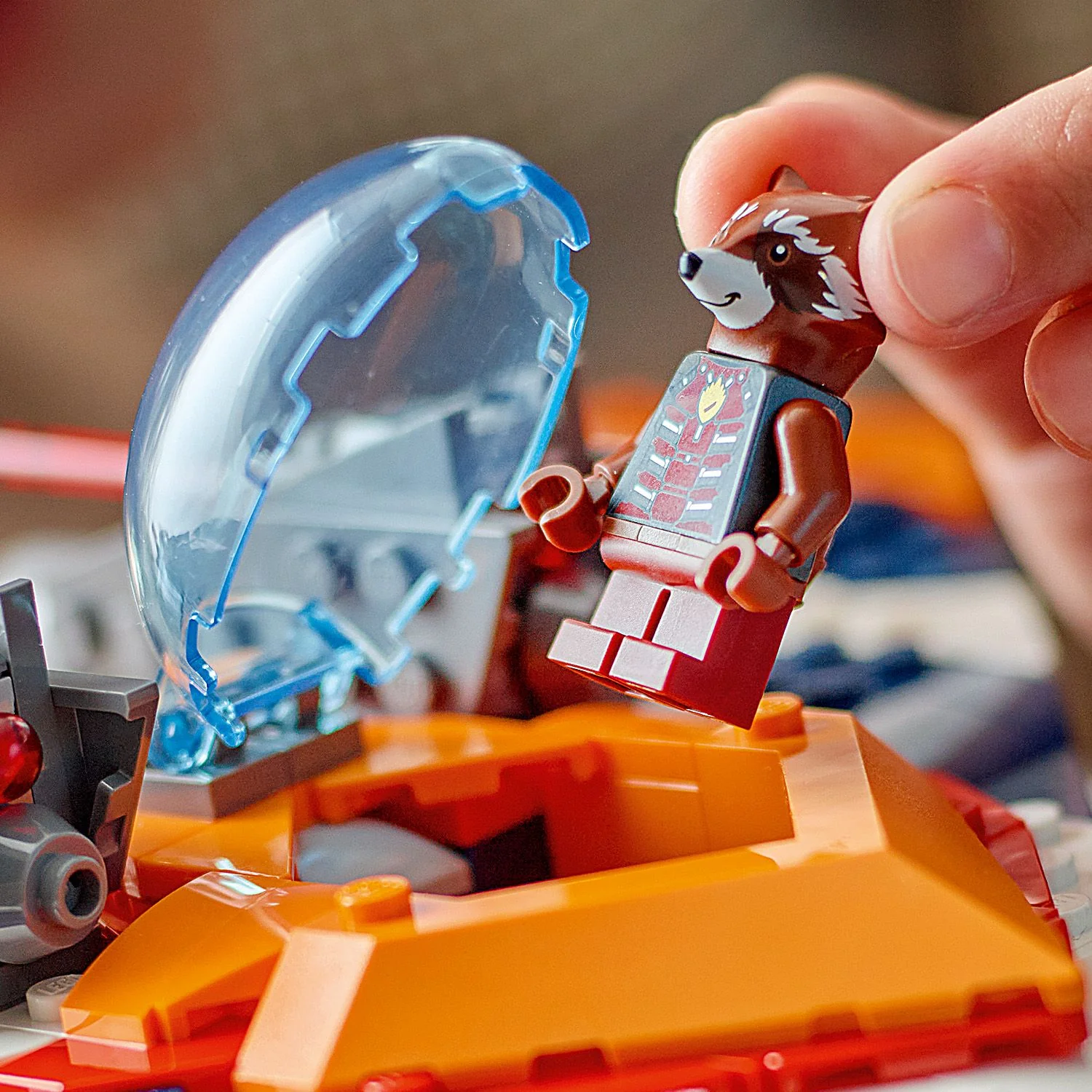 LEGO® Marvel Rocket’s Warbird vs. Ronan