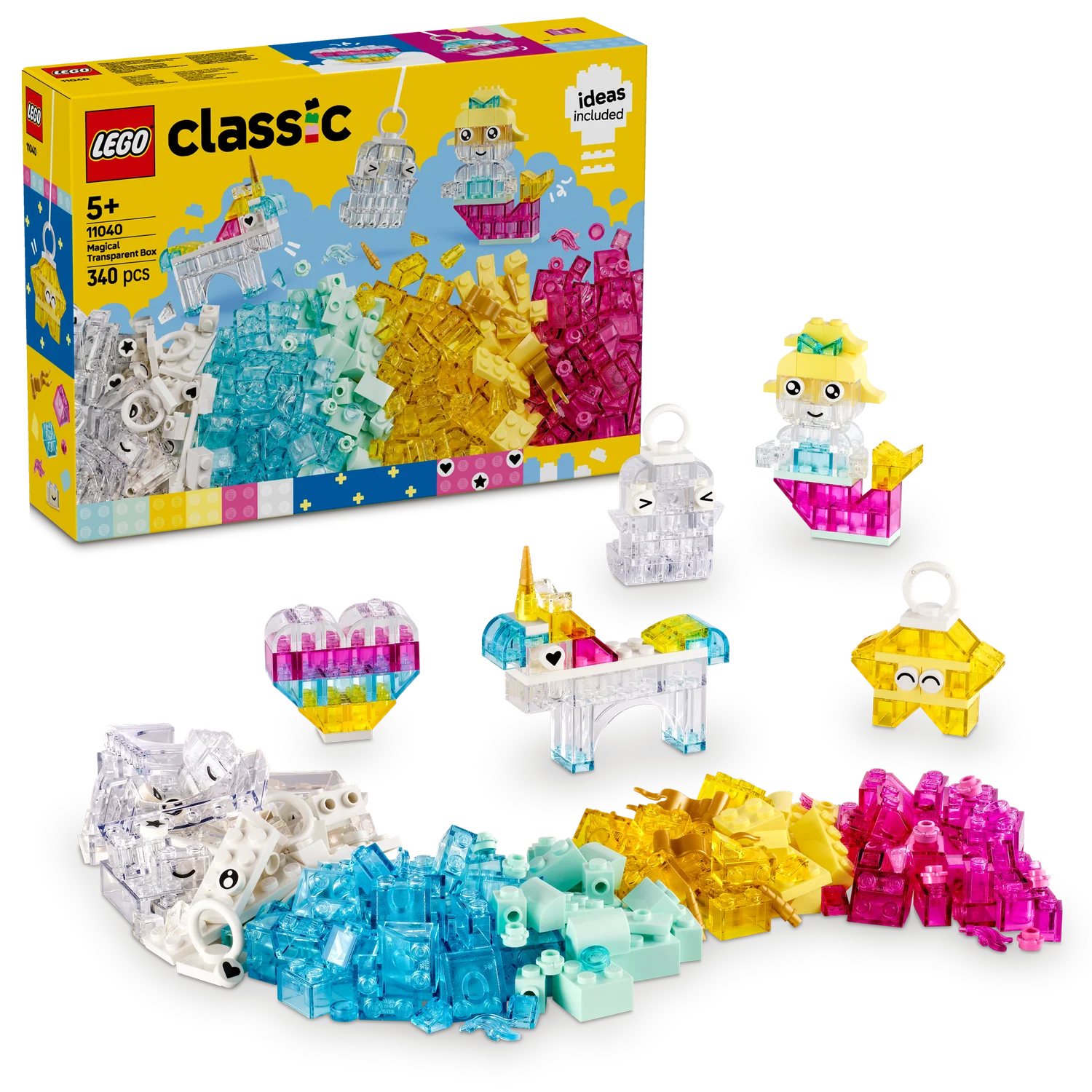 LEGO® Classic Magical Transparent Box