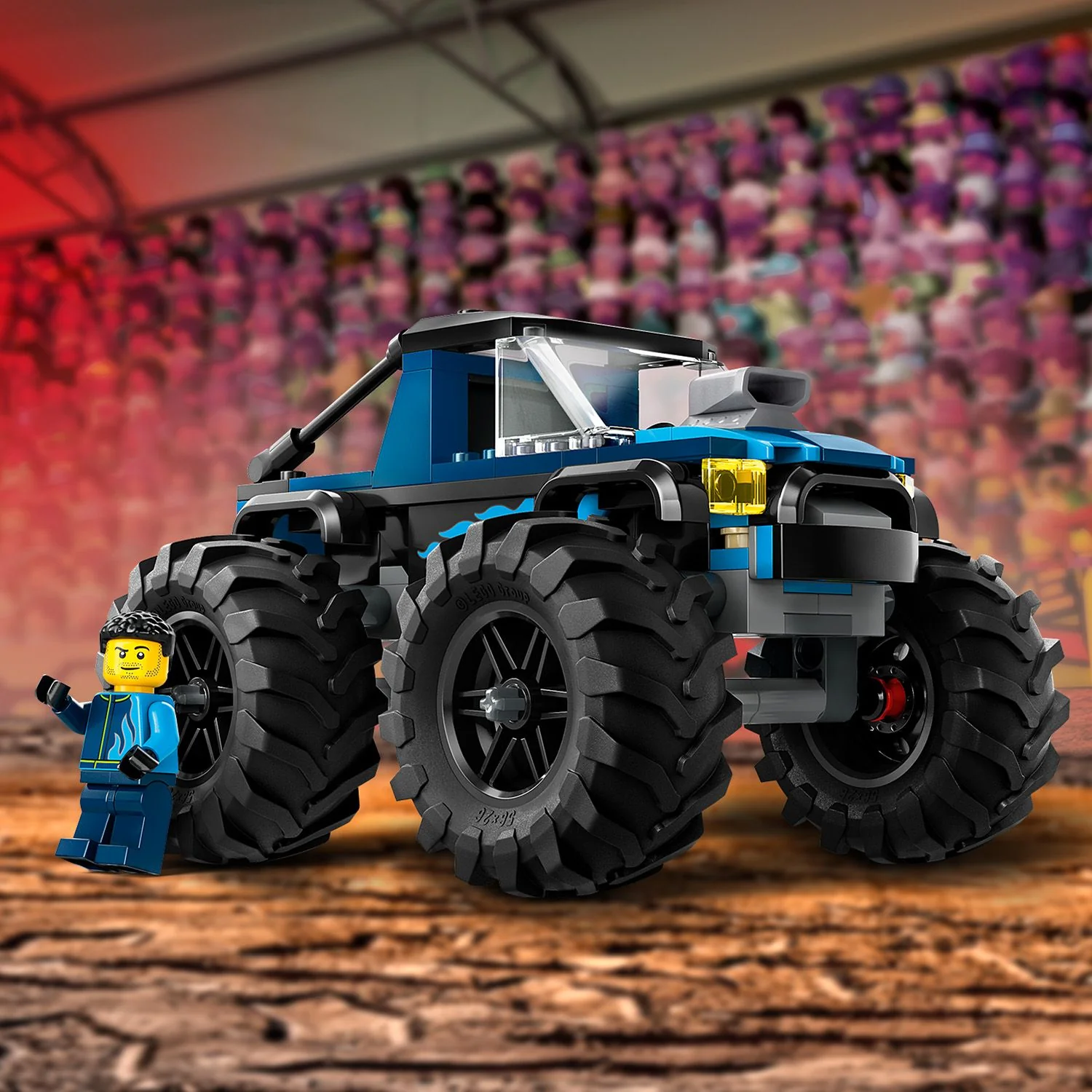 LEGO® City Blue Monster Truck
