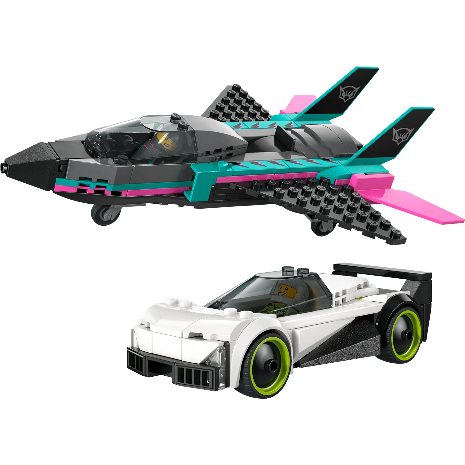LEGO® City Jet vs. Car