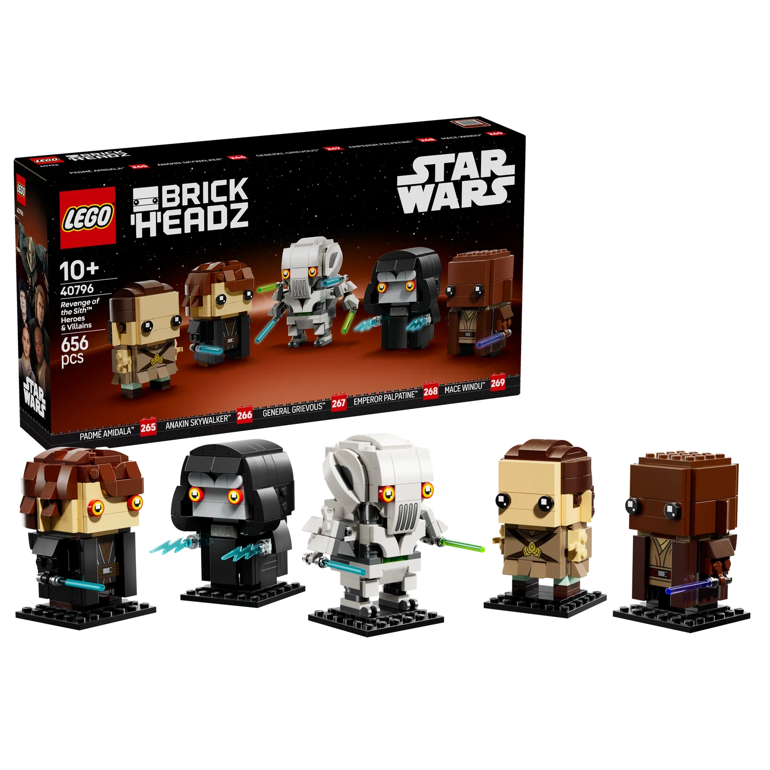 LEGO® BrickHeadz™ Revenge of the Sith™ Heroes & Villains