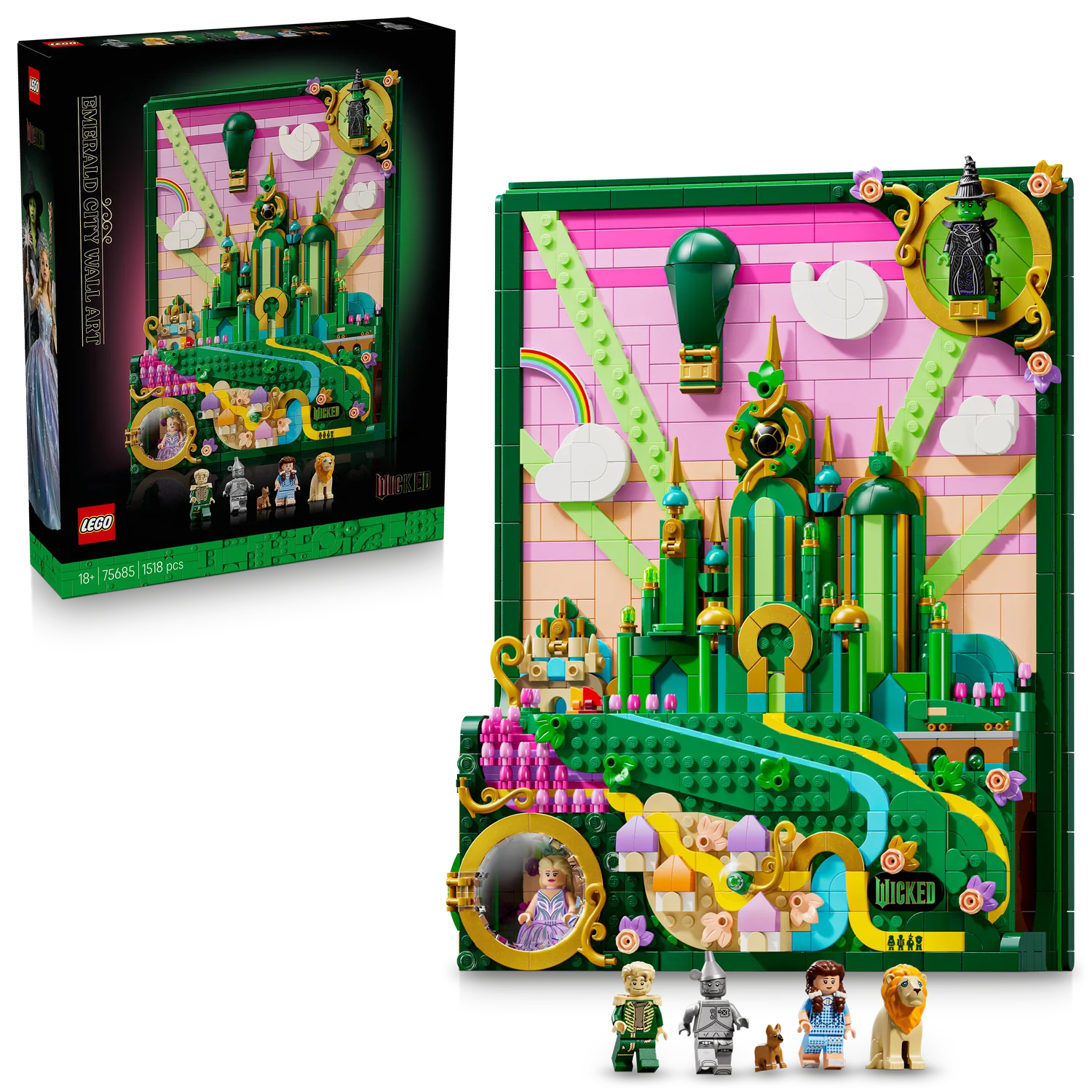 LEGO® Wicked Emerald City Wall Art
