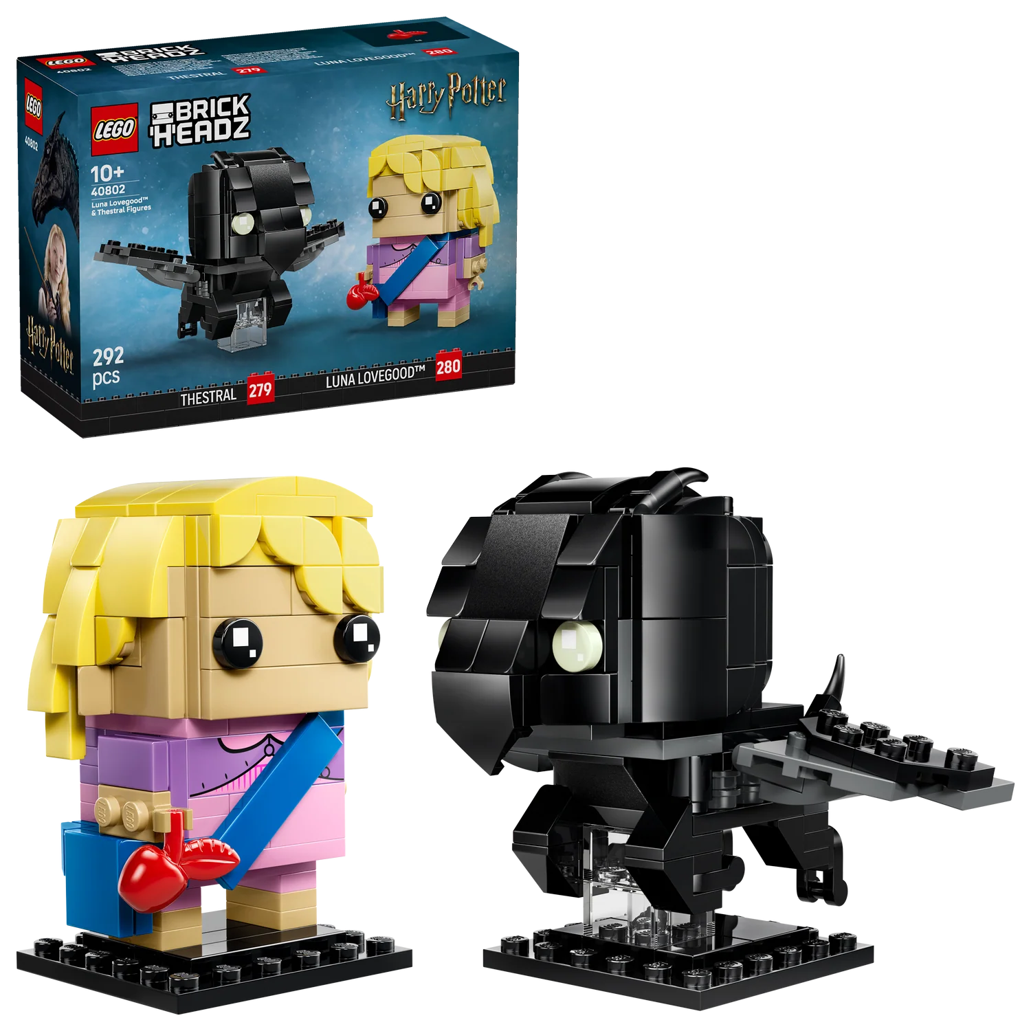 LEGO® BrickHeadz™ Luna Lovegood™ & Thestral Figures