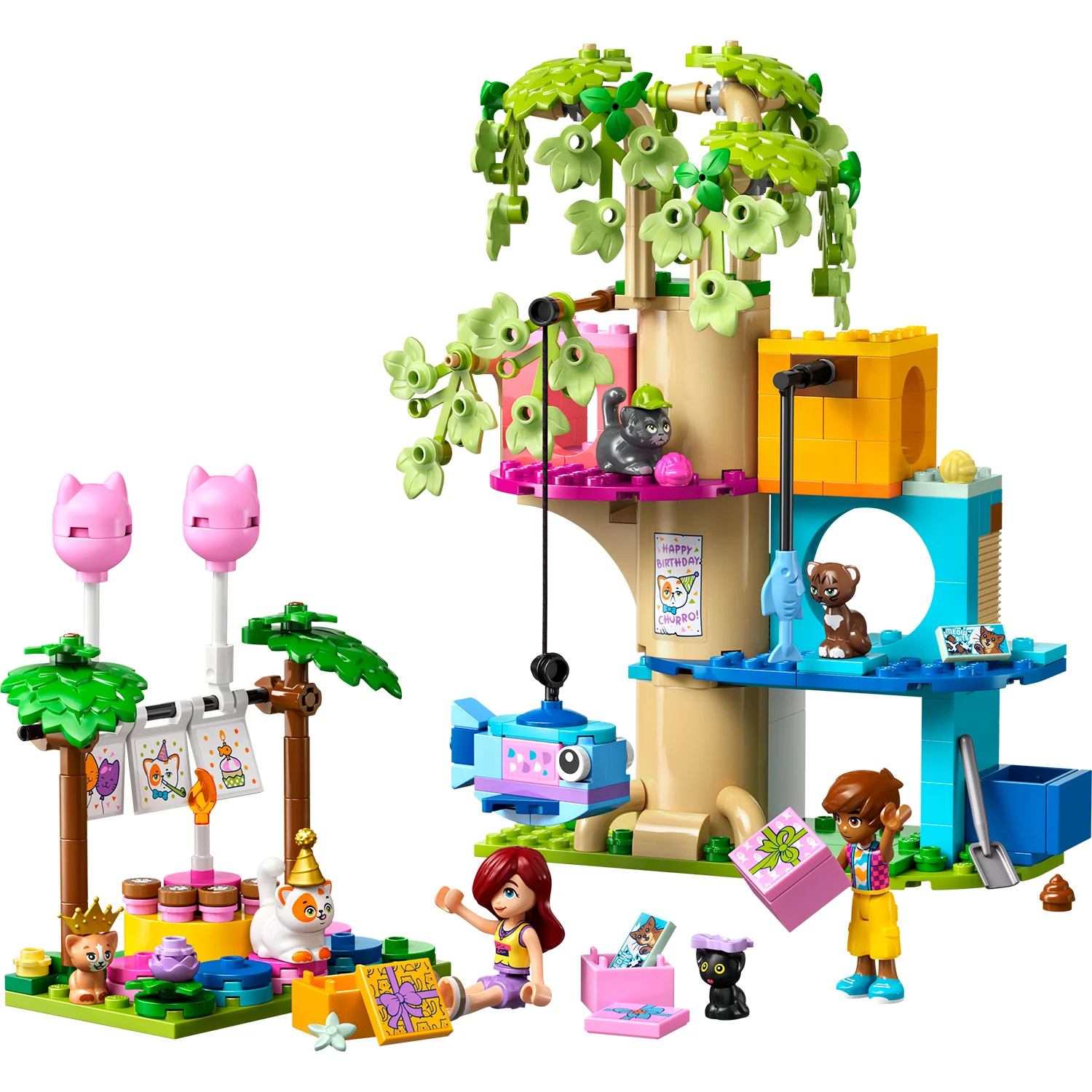 LEGO® Friends™ Cat Birthday Party & Tree House