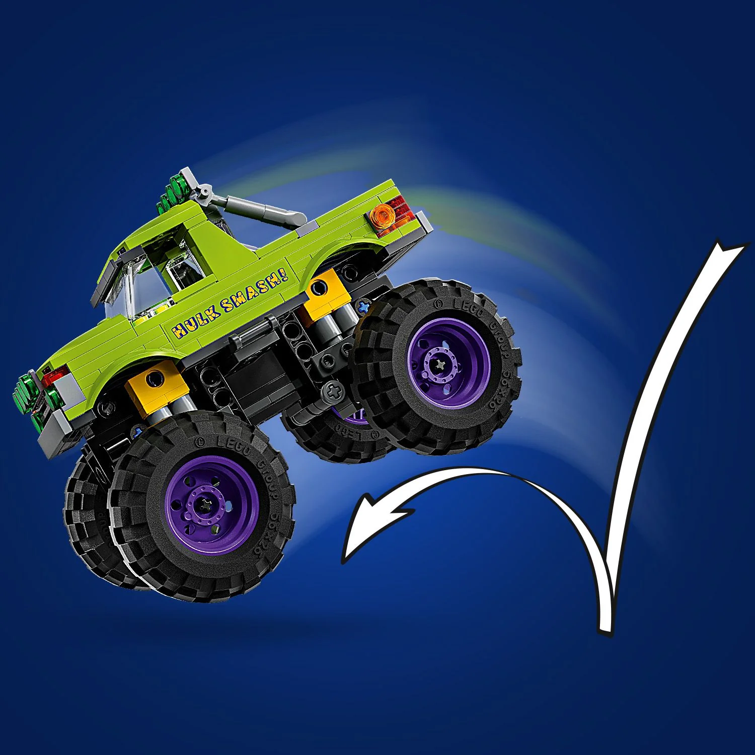 LEGO® Marvel The Hulk Truck vs. Thanos