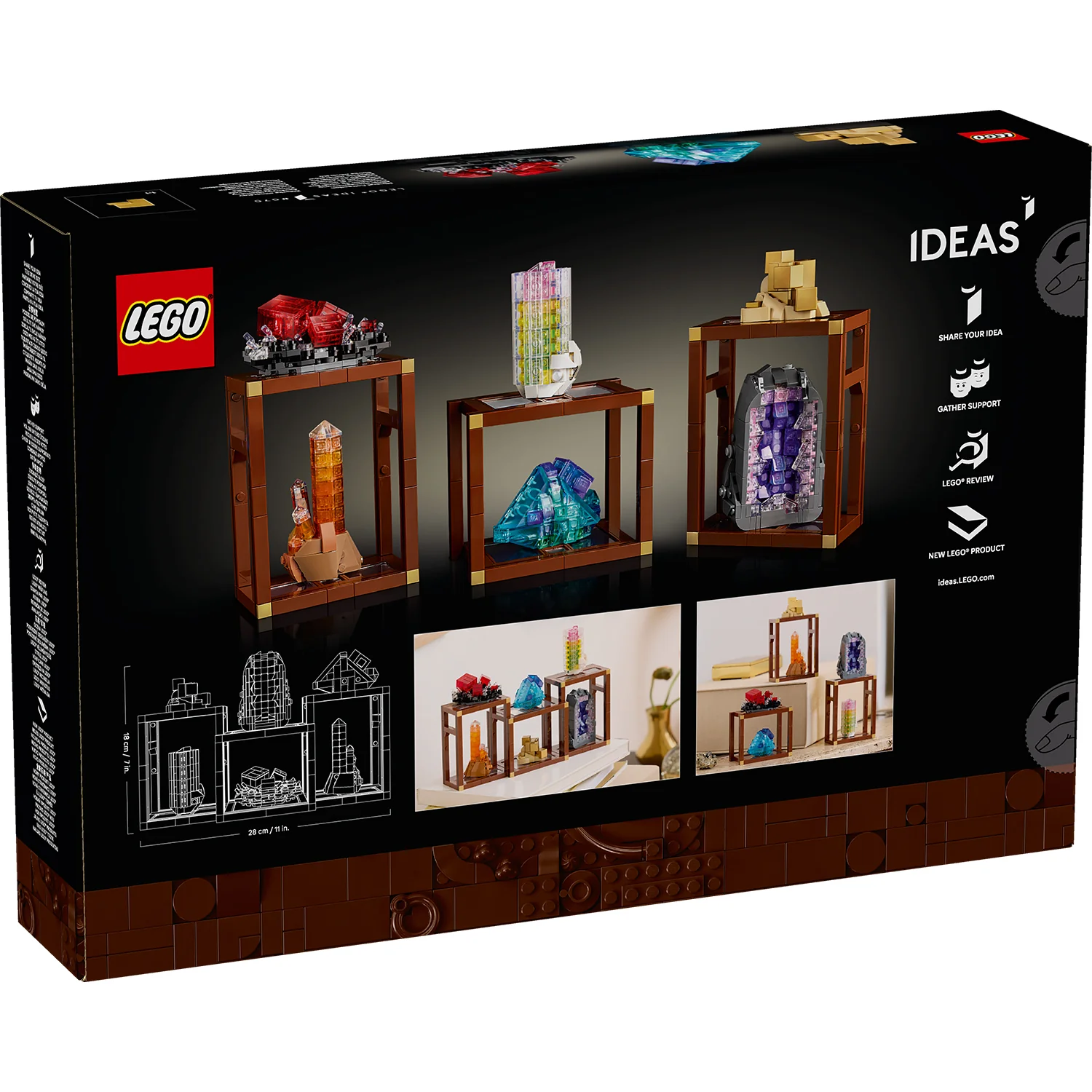 LEGO® Ideas Mineral Collection