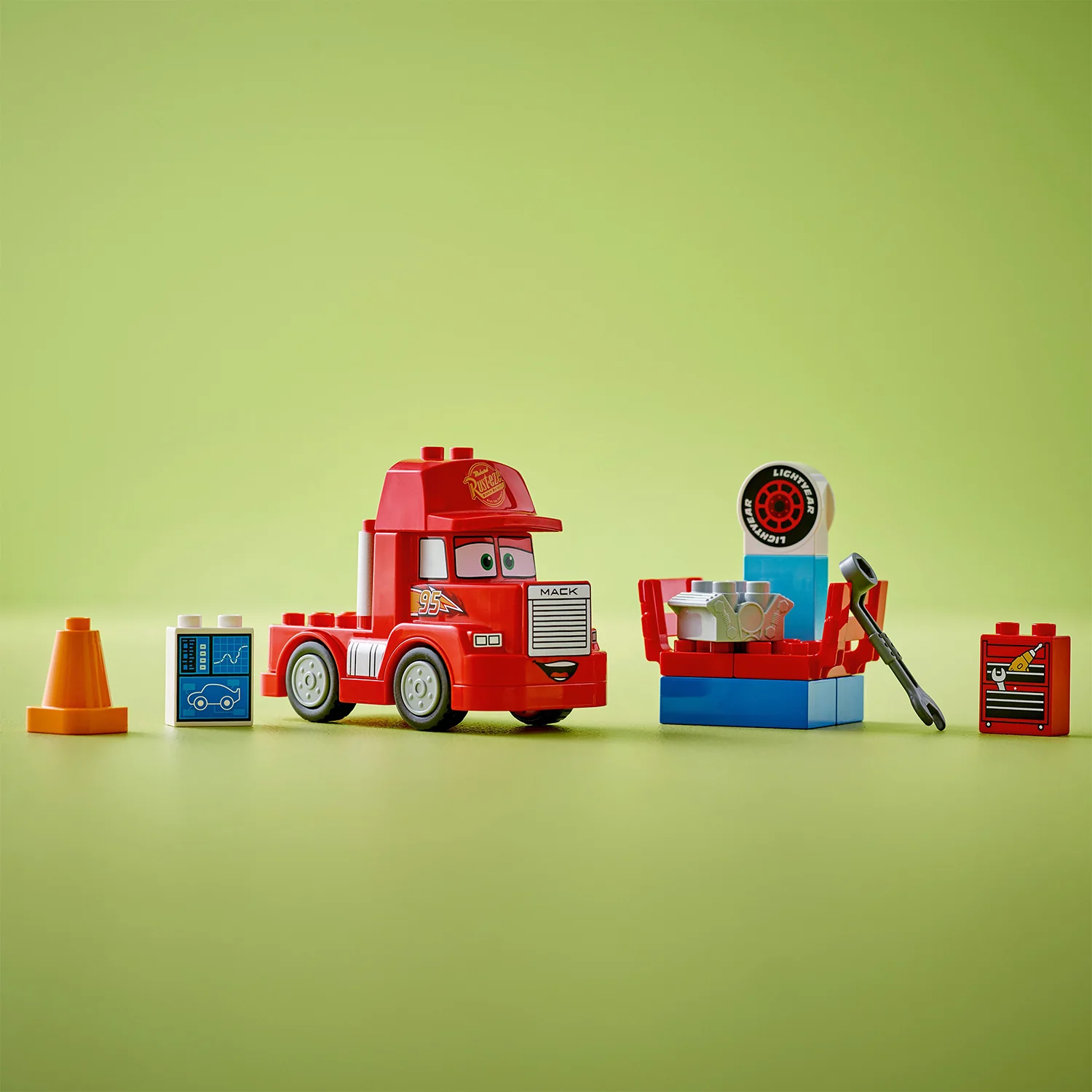 LEGO® DUPLO™ Mack at the Race