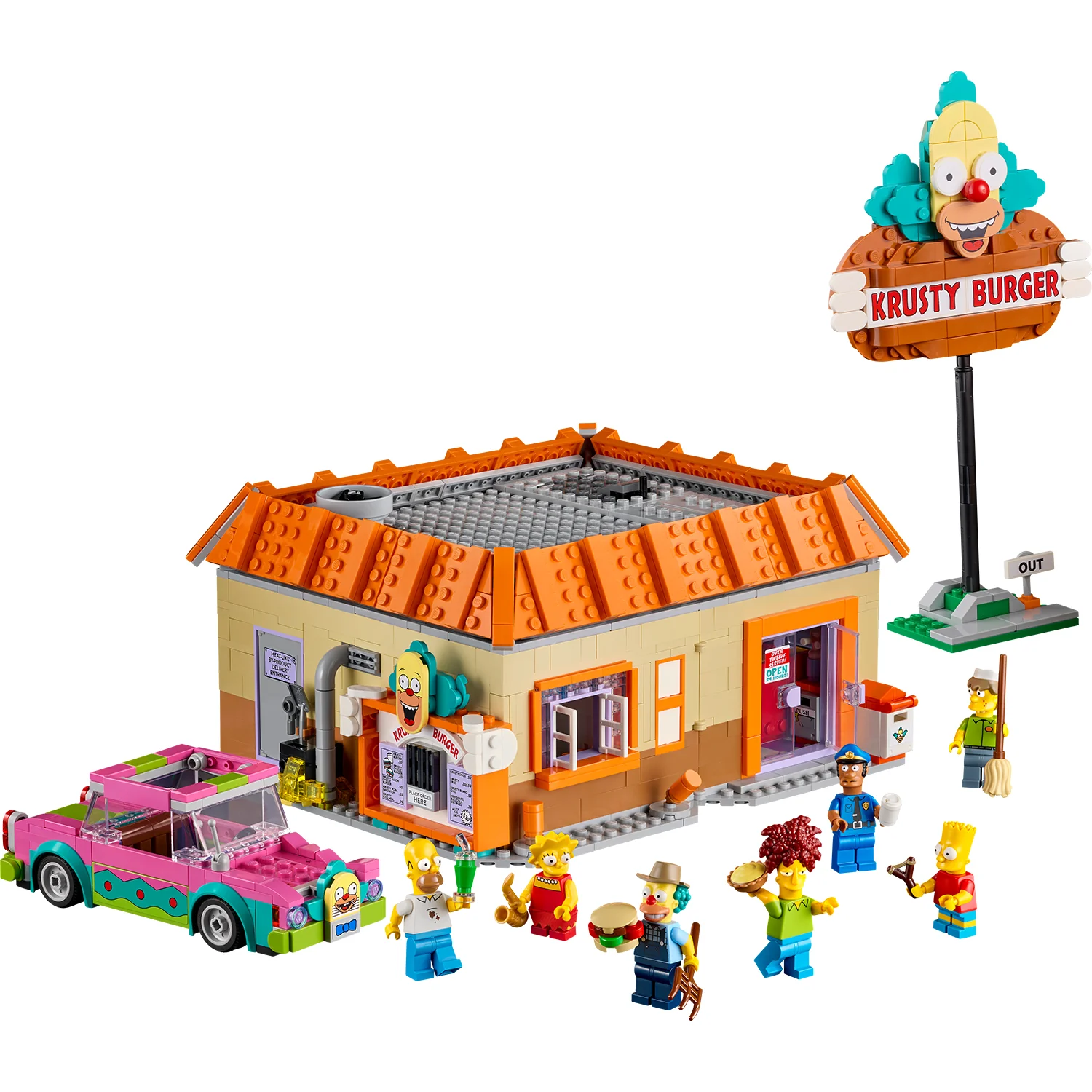 LEGO® ICONS™ The Simpsons™: Krusty Burger
