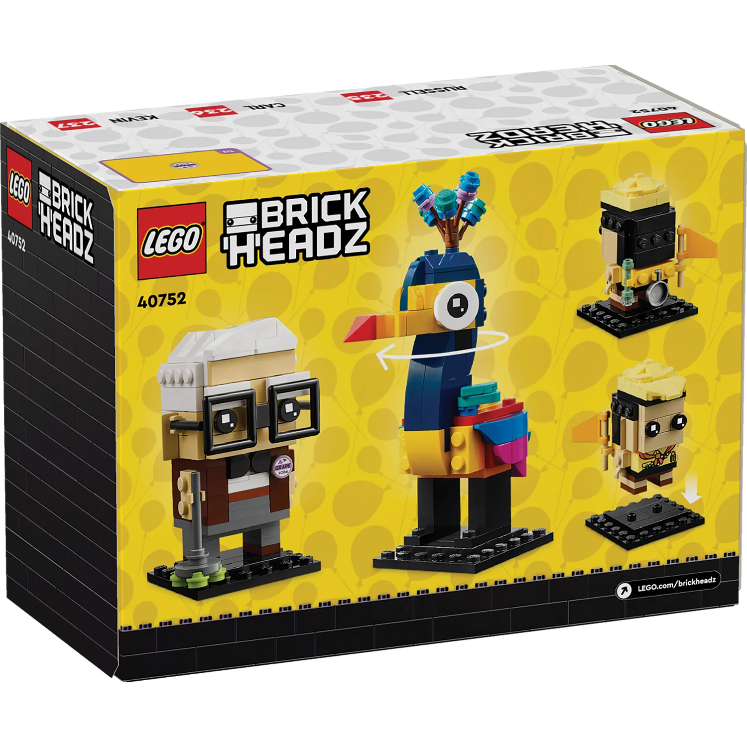 LEGO® BrickHeadz™ Carl, Russell & Kevin