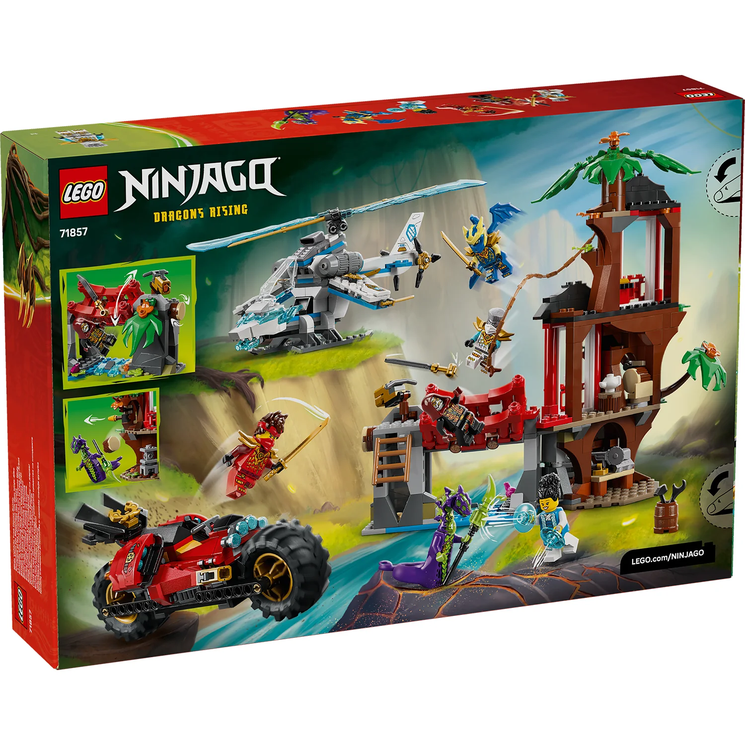 LEGO® NINJAGO® Ninja Vehicle Tree House Battle