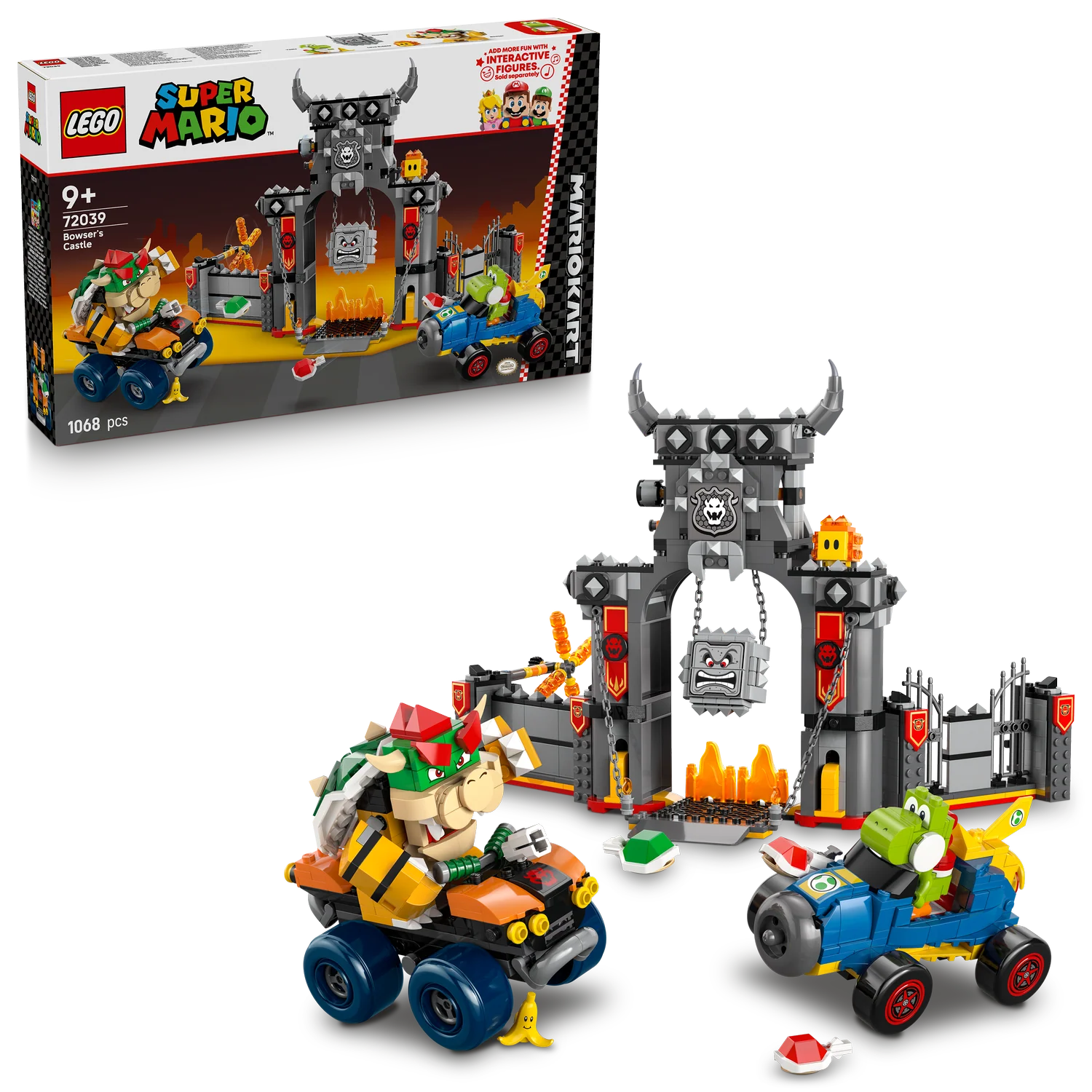 LEGO® Super Mario™: Mario Kart™ – Bowser’s Castle