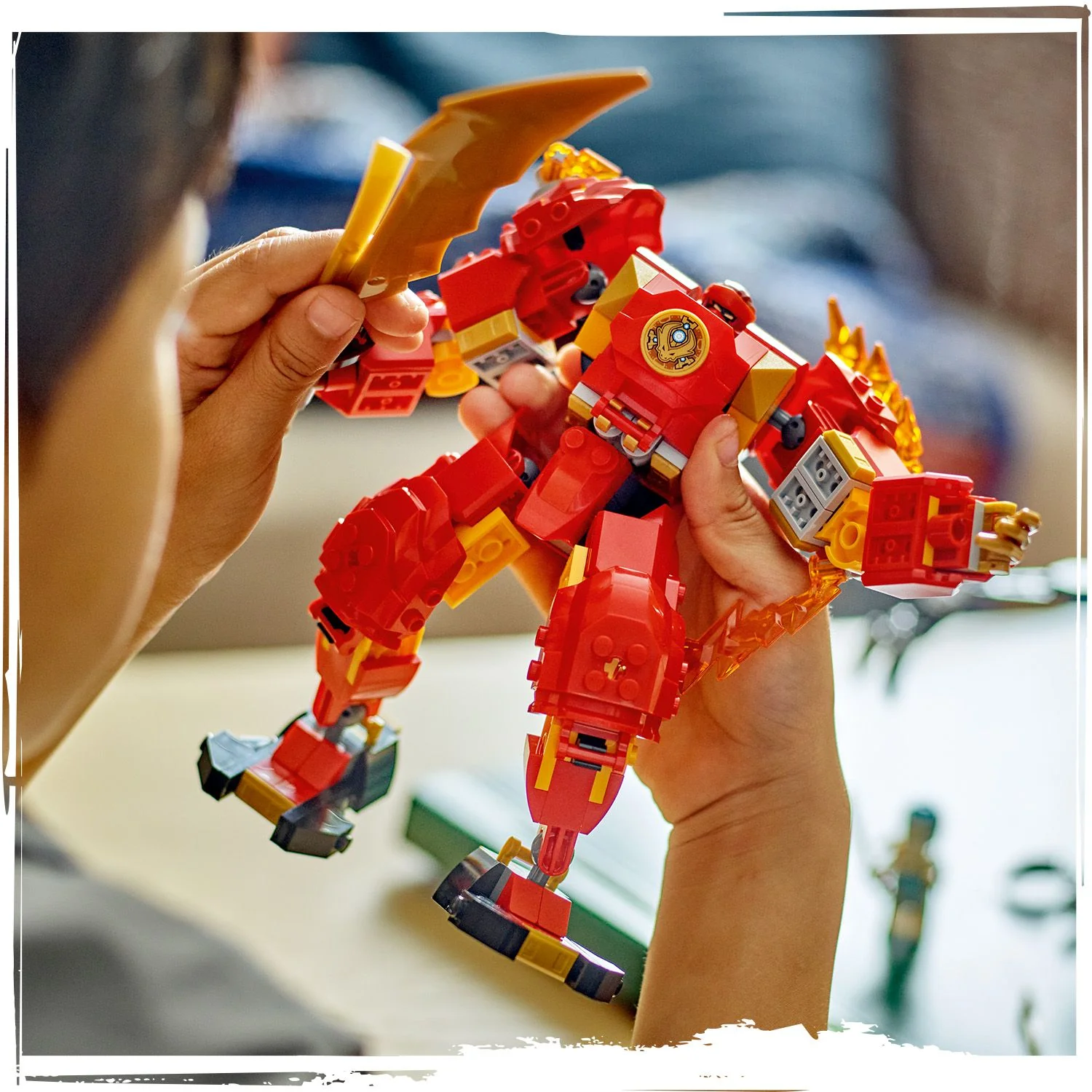 LEGO® NINJAGO® Kai's Elemental Fire Mech