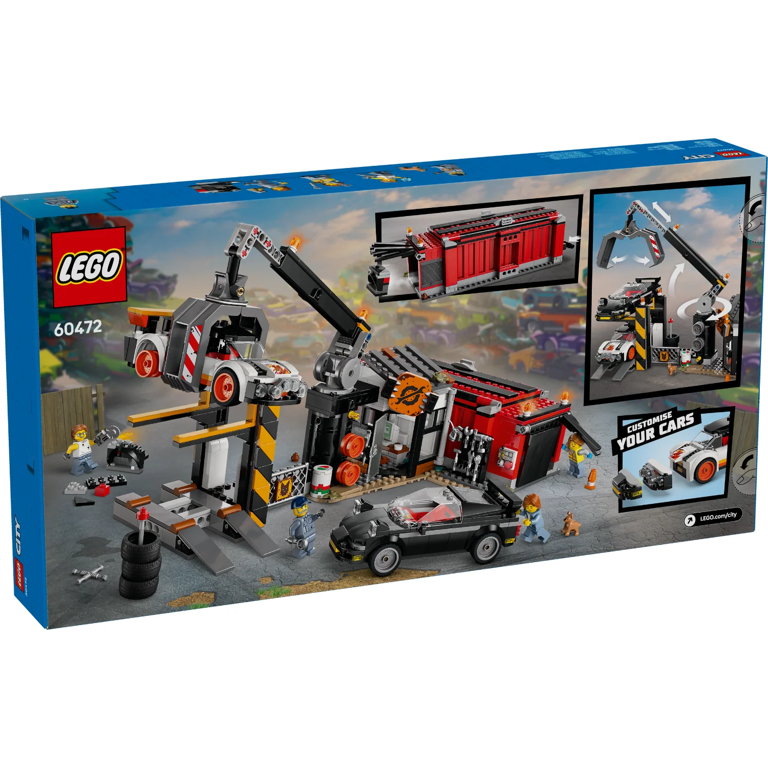 LEGO® City Scrapyard with Cars