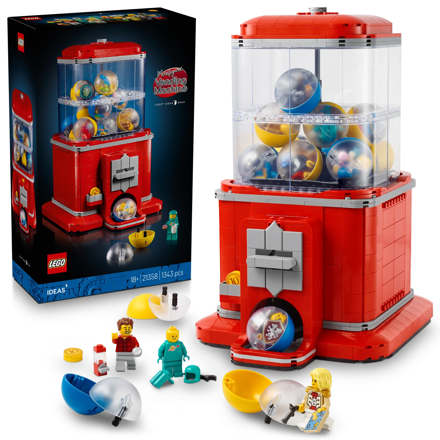 LEGO® Ideas Minifigure Vending Machine