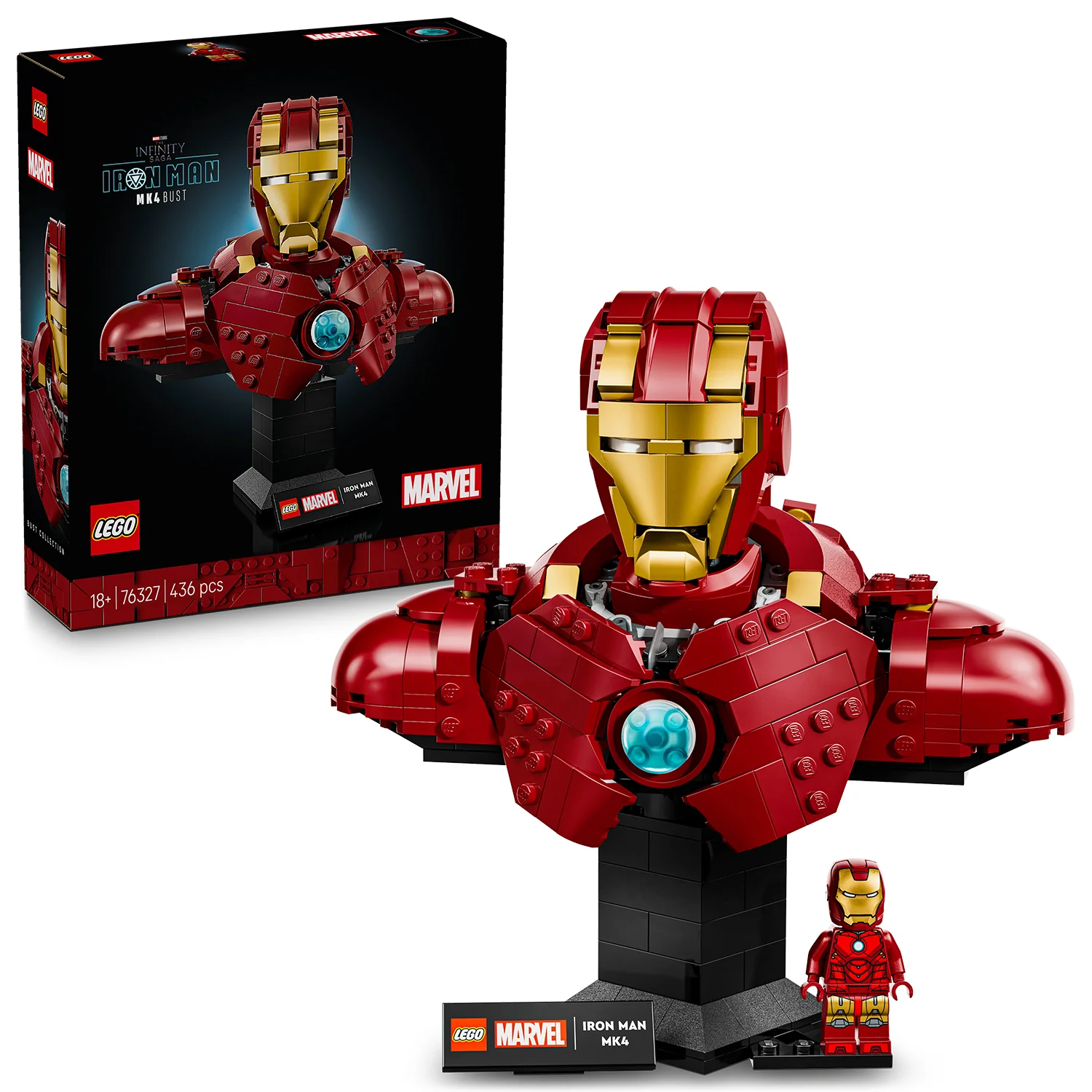 LEGO® Marvel Iron Man MK4 Bust