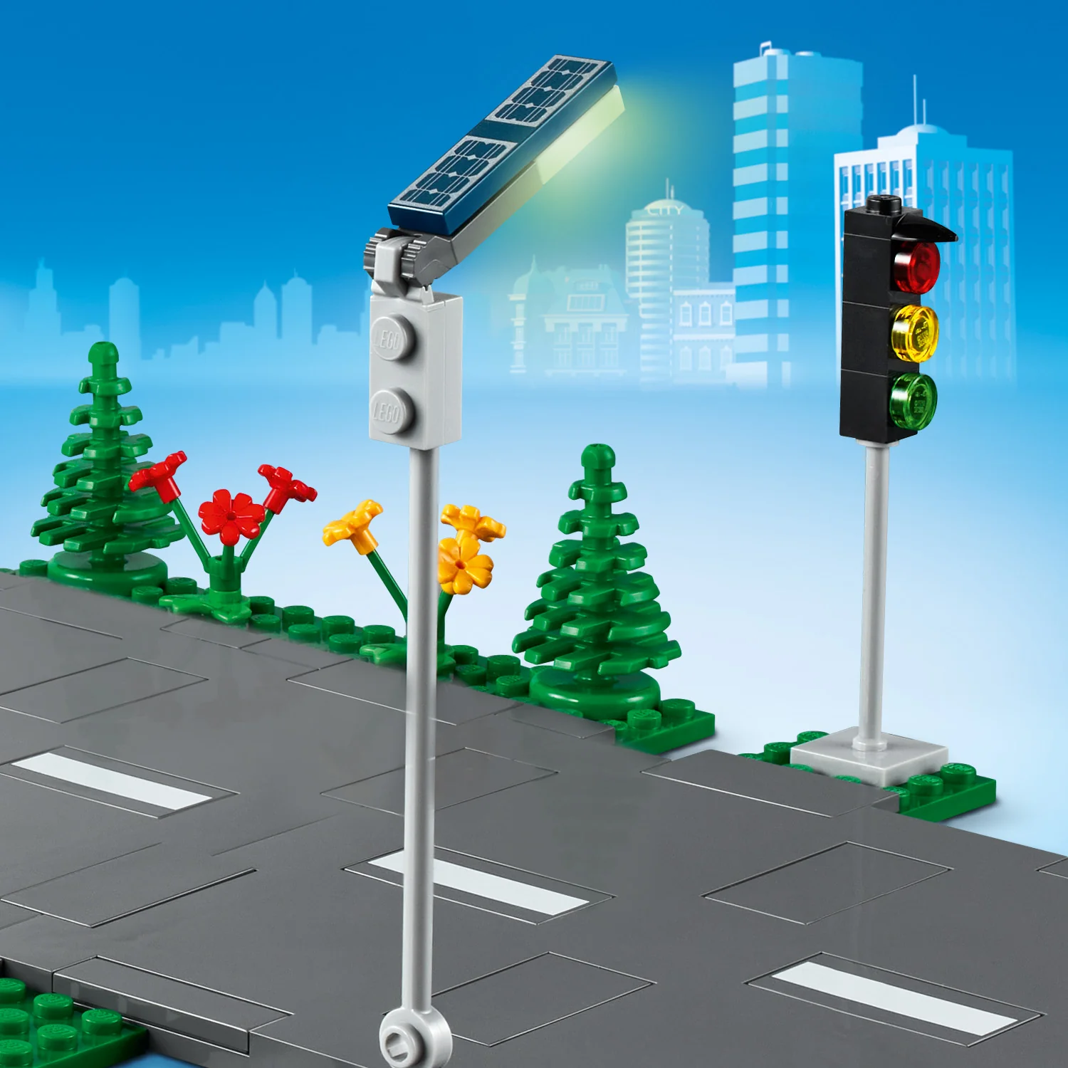 LEGO® City Road Plates