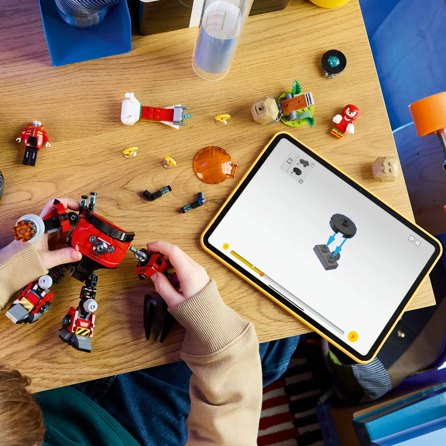 LEGO® Sonic the Hedgehog™ Knuckles vs. Dr. Eggman Egg Crusher Mech