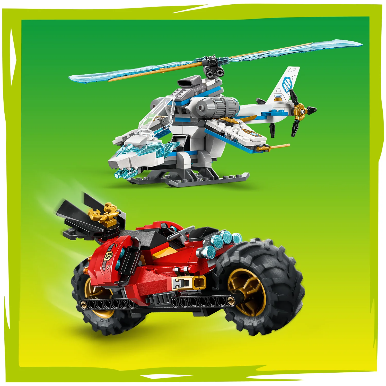 LEGO® NINJAGO® Ninja Vehicle Tree House Battle