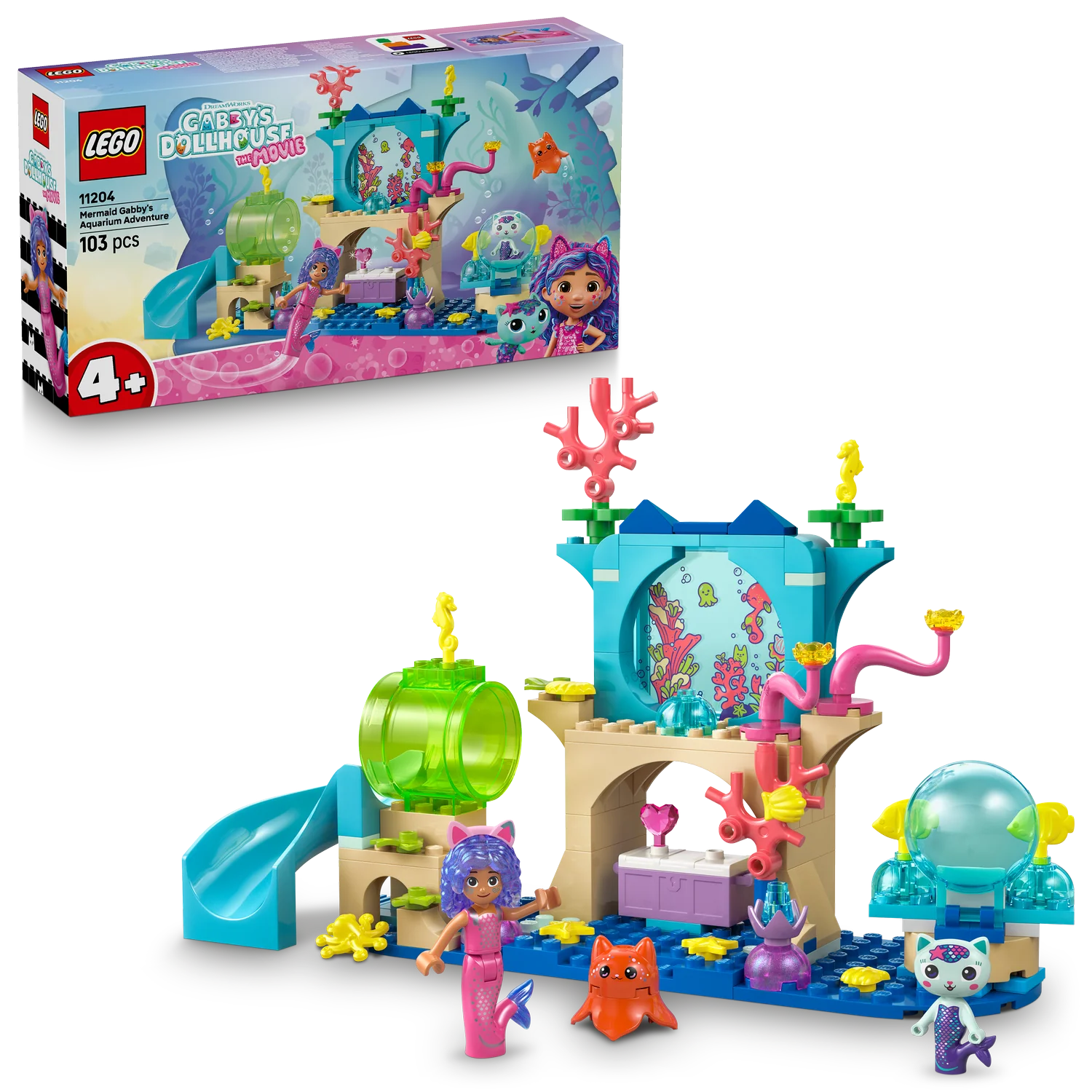 LEGO® Gabby’s Dollhouse Mermaid Gabby’s Aquarium Adventure