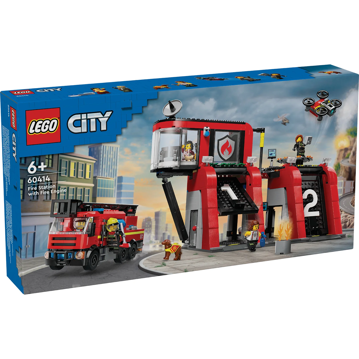 LEGO® City Fire Station with Fire Truck
