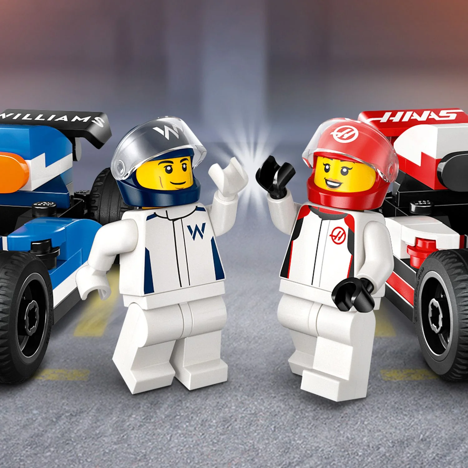 LEGO® City F1® Williams Racing & Haas F1® Race Cars