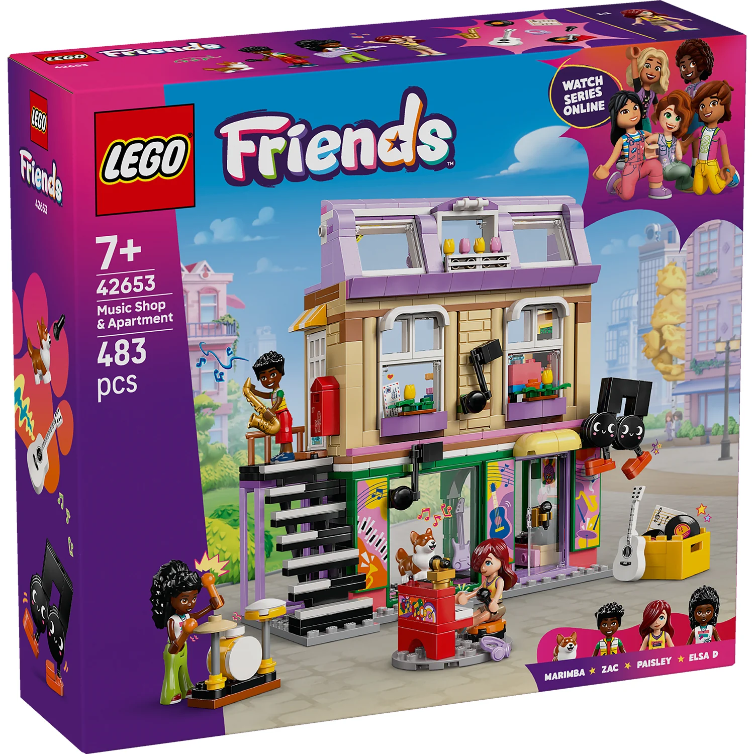 LEGO® Friends™ Music Store & Apartment