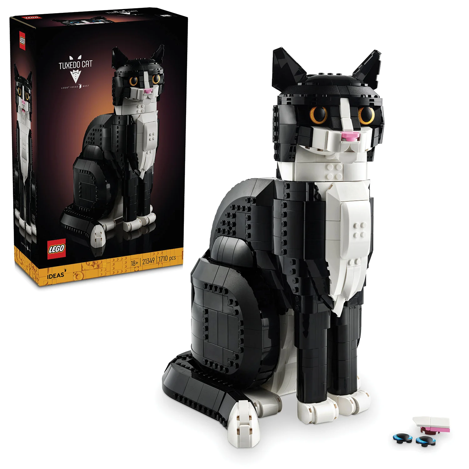 LEGO® Ideas Tuxedo Cat