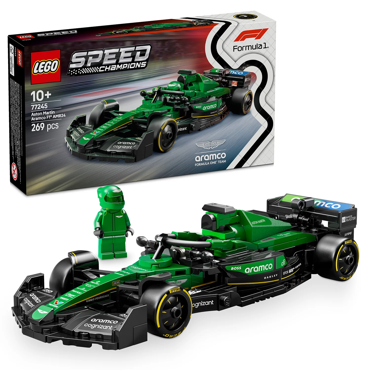 LEGO® Speed Champions - Aston Martin Aramco F1® AMR24 Race Car