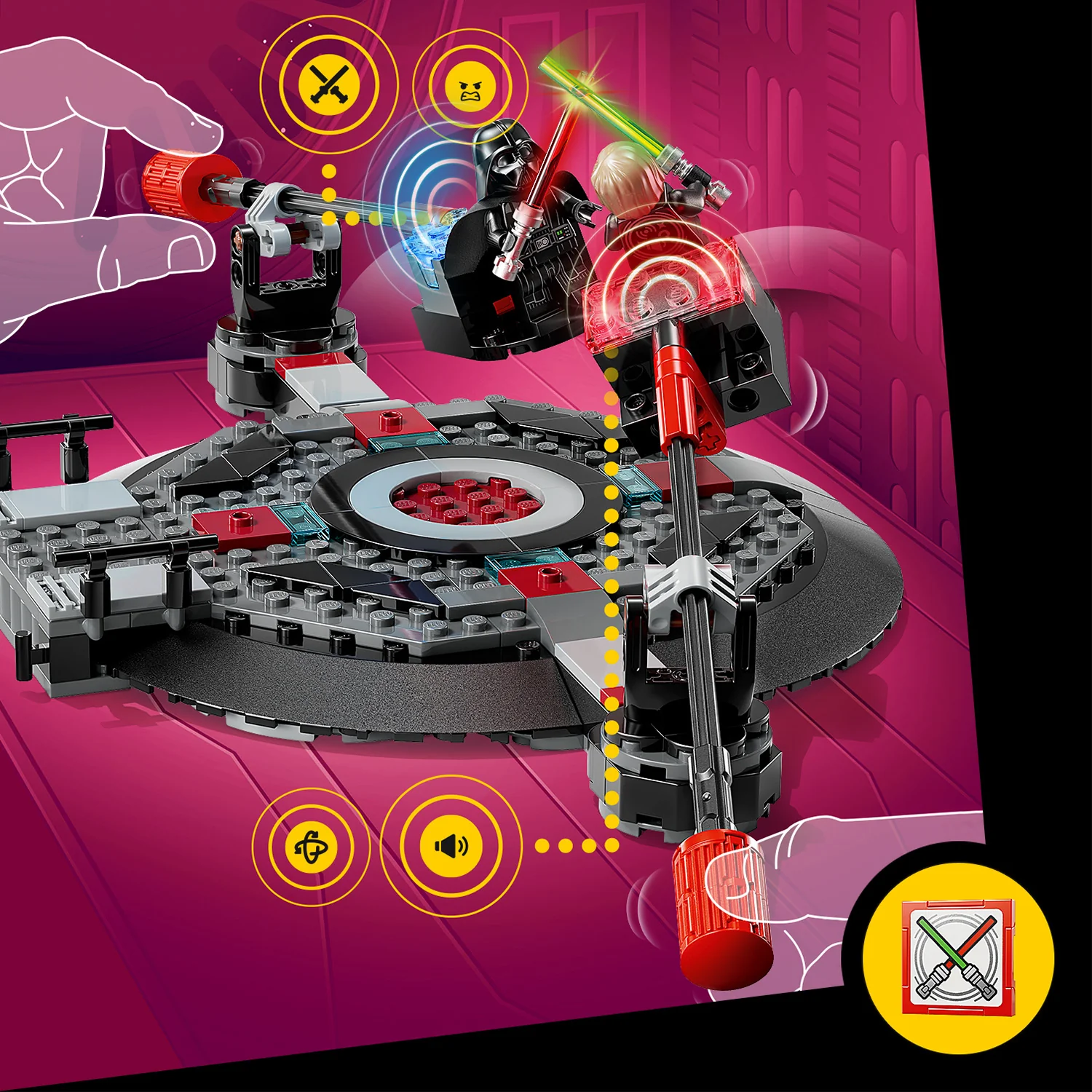 LEGO® Star Wars™ SMART Play™: Throne Room Duel & A-Wing™