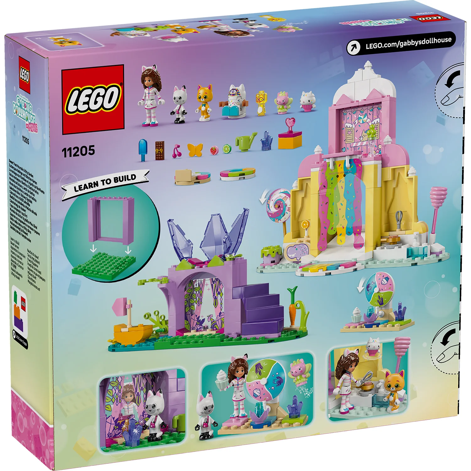 LEGO® Gabby’s Dollhouse Sweet Treat Mountain & Kitty Garden