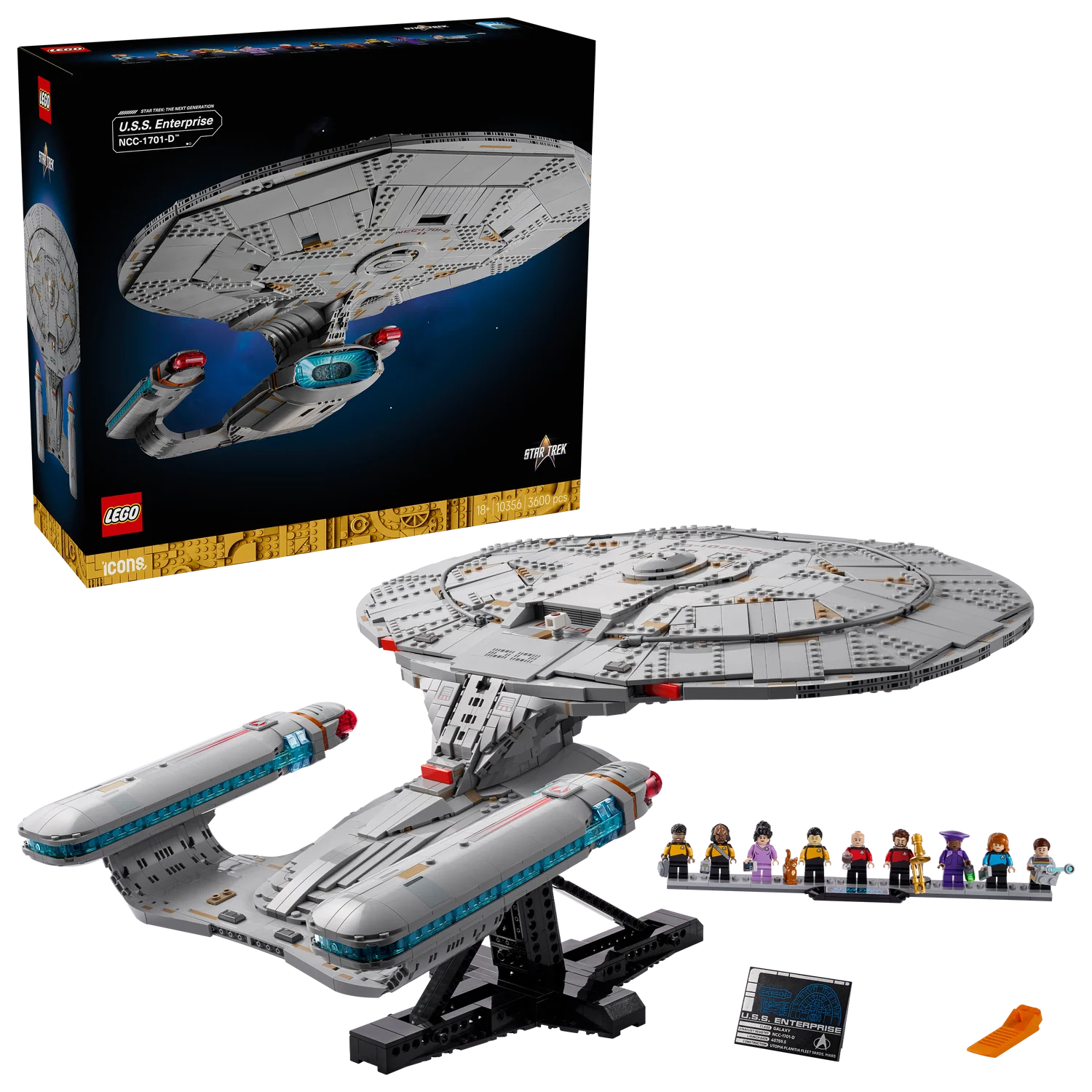 LEGO® Icons Star Trek: U.S.S. Enterprise NCC-1701-D™