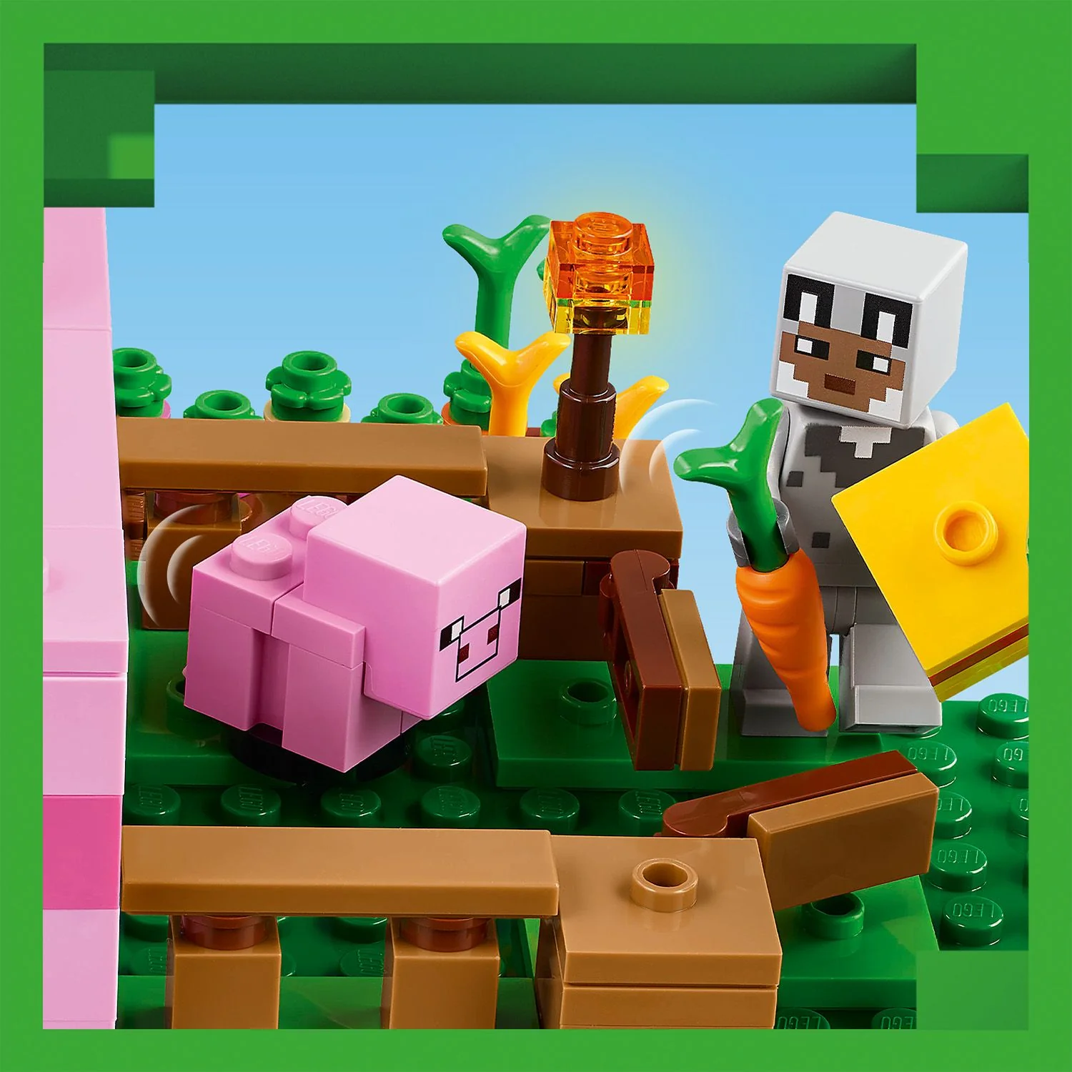 LEGO® Minecraft® The Baby Pig House