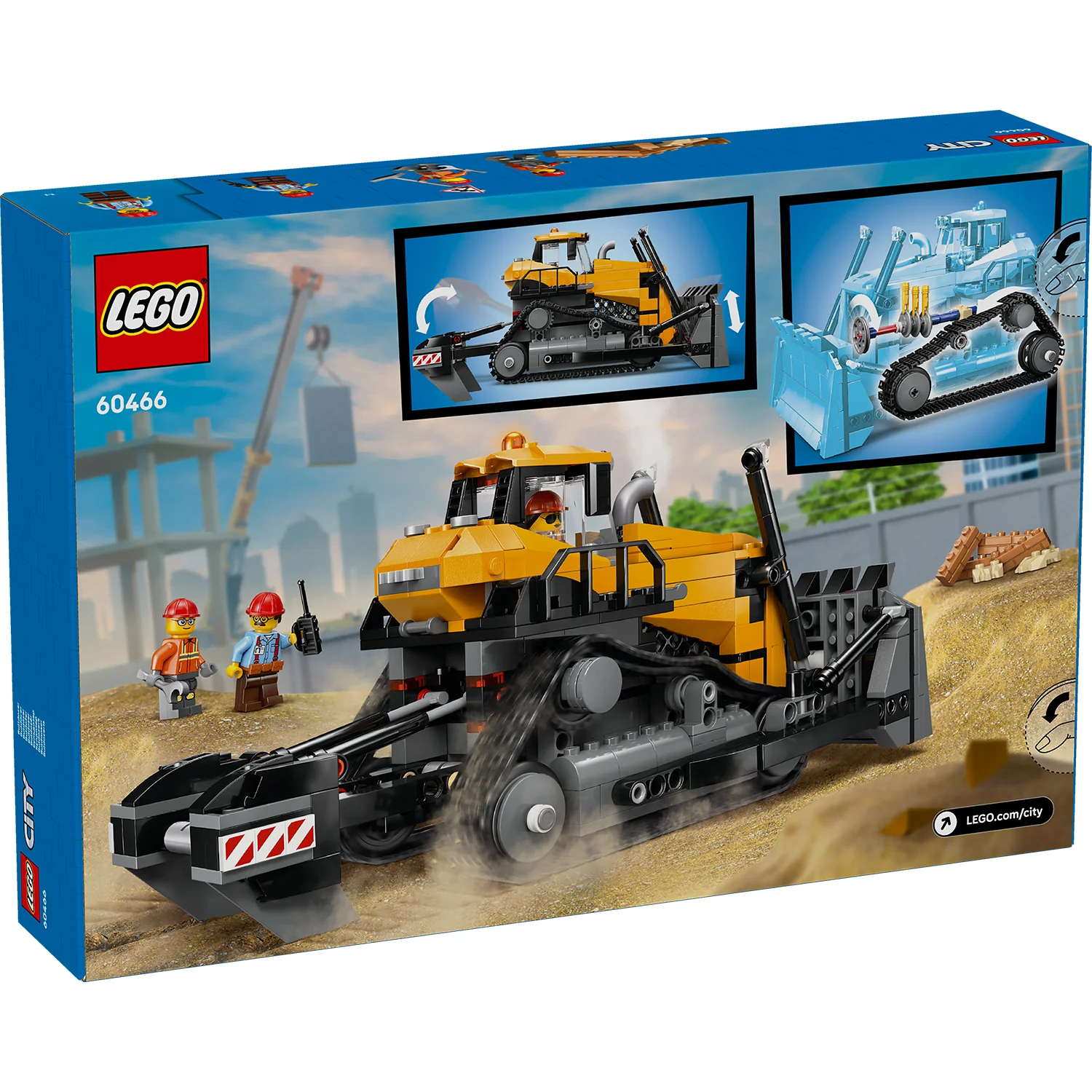 LEGO® City Yellow Bulldozer