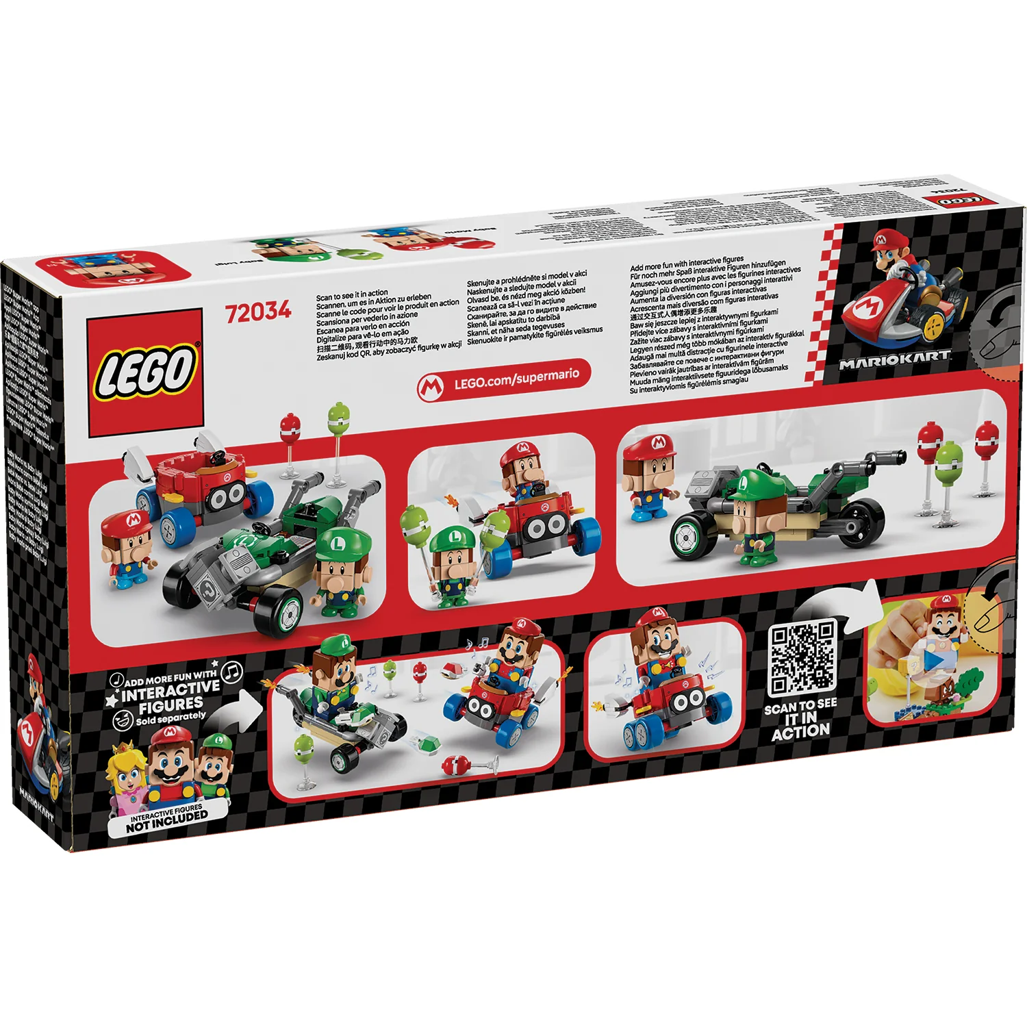 LEGO® Super Mario™: Mario Kart™ – Baby Mario vs. Baby Luigi