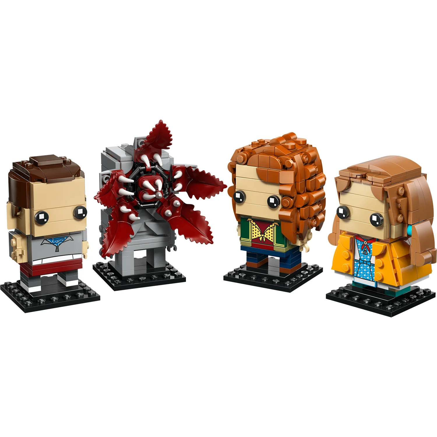 LEGO® BrickHeadz™ Stranger Things: Eleven, Max, Demogorgon and Holly Figures