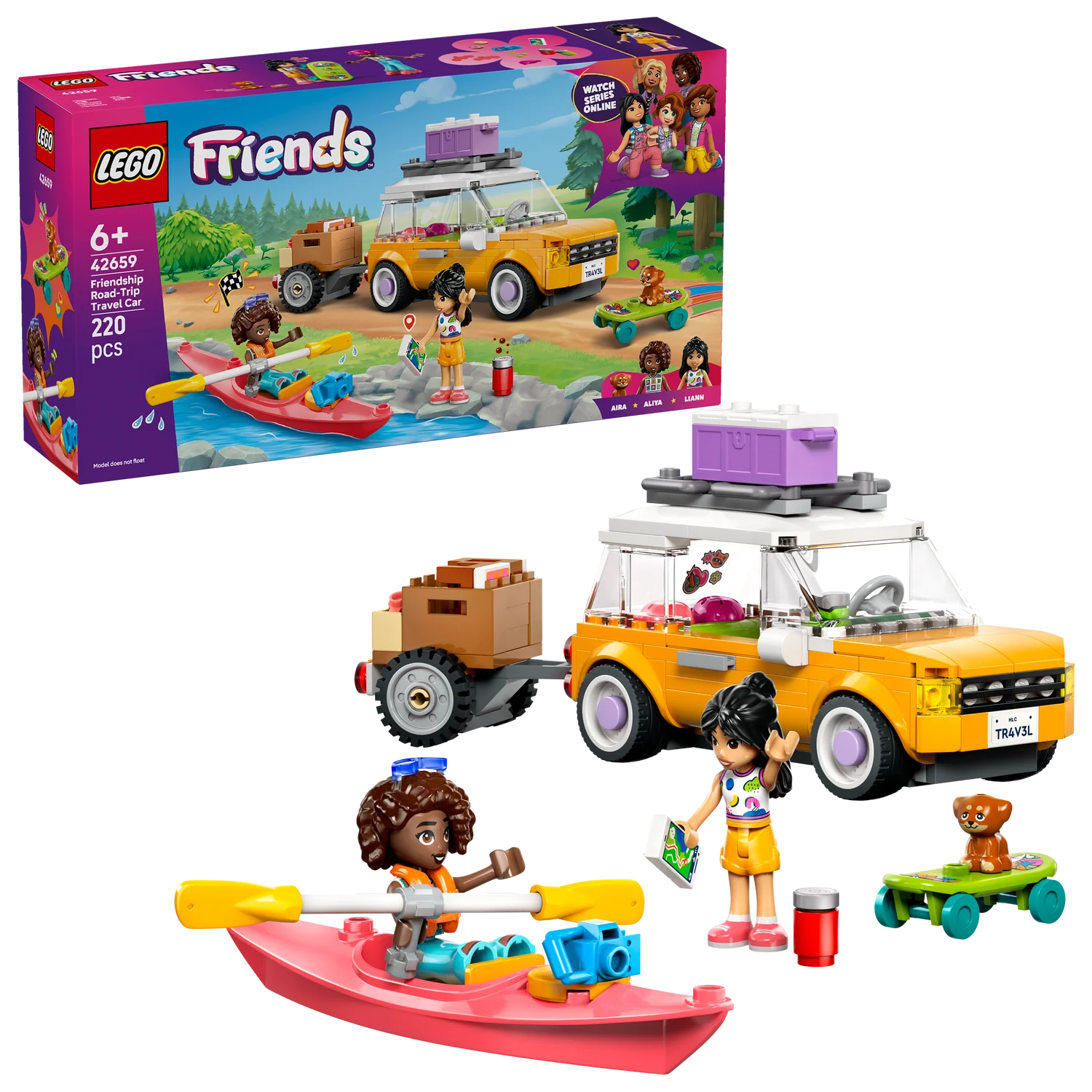 LEGO® Friends™ Friendship Road-Trip Travel Car