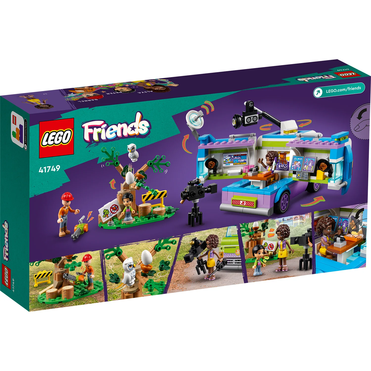 LEGO® Friends™ Newsroom Van