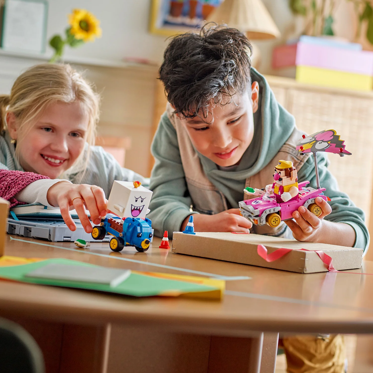 LEGO® Super Mario™ Mario Kart™ – Wario & King Boo