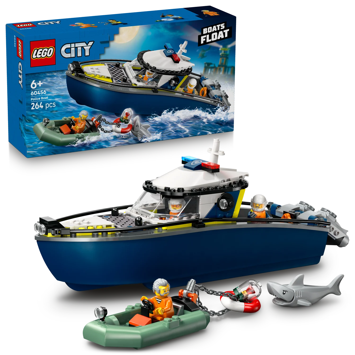 LEGO® City Police Boat Chase